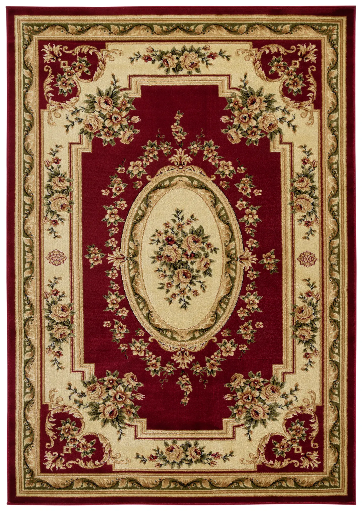 Lyndhurst Oval Floral Medallion Rug