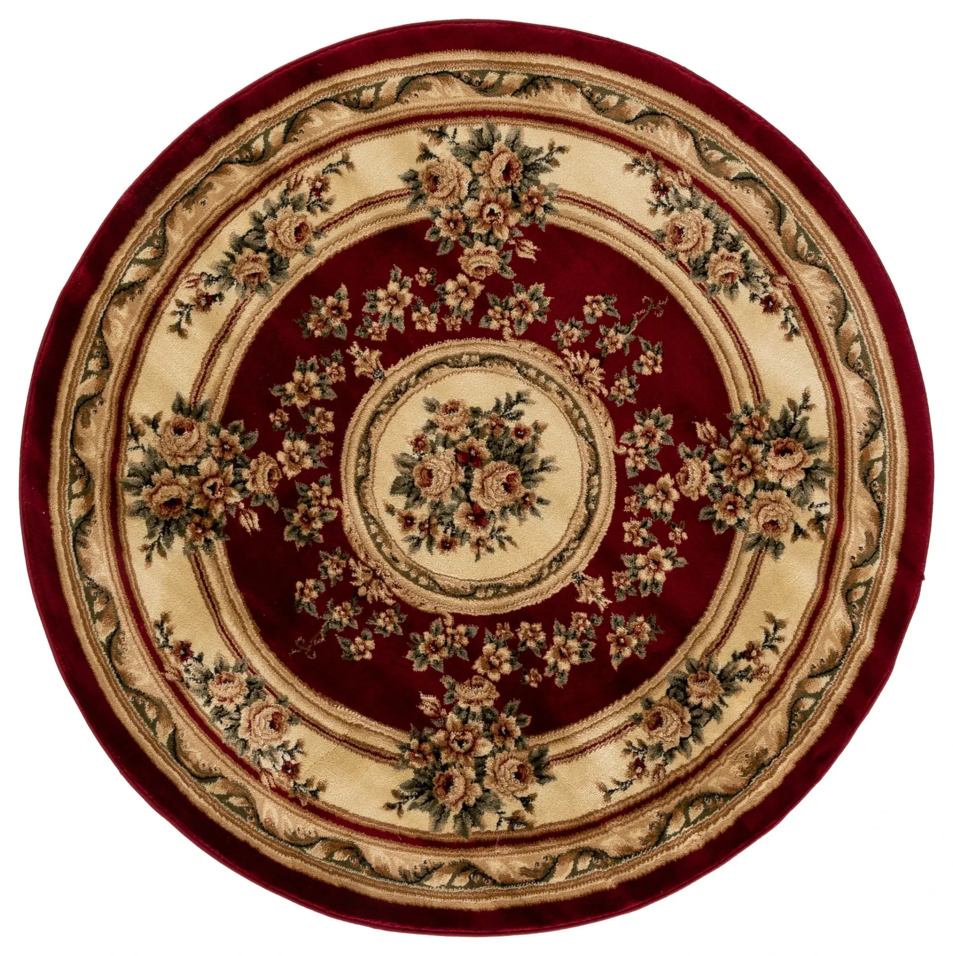 Lyndhurst Oval Floral Medallion Rug