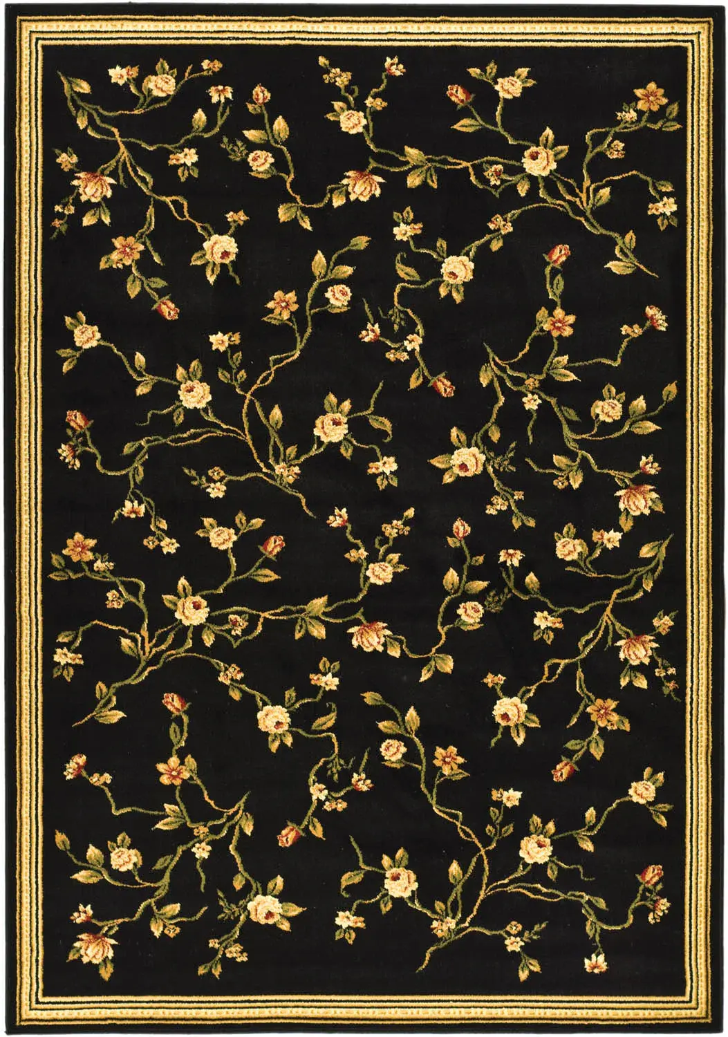 Lyndhurst Botanical Bordered Rug
