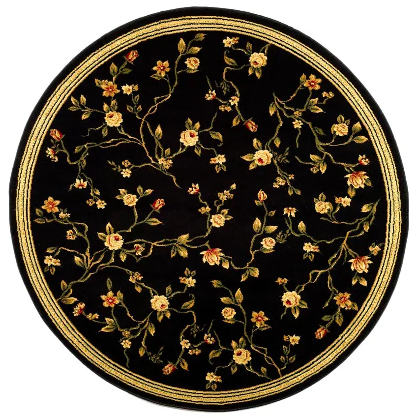 Lyndhurst Botanical Bordered Rug