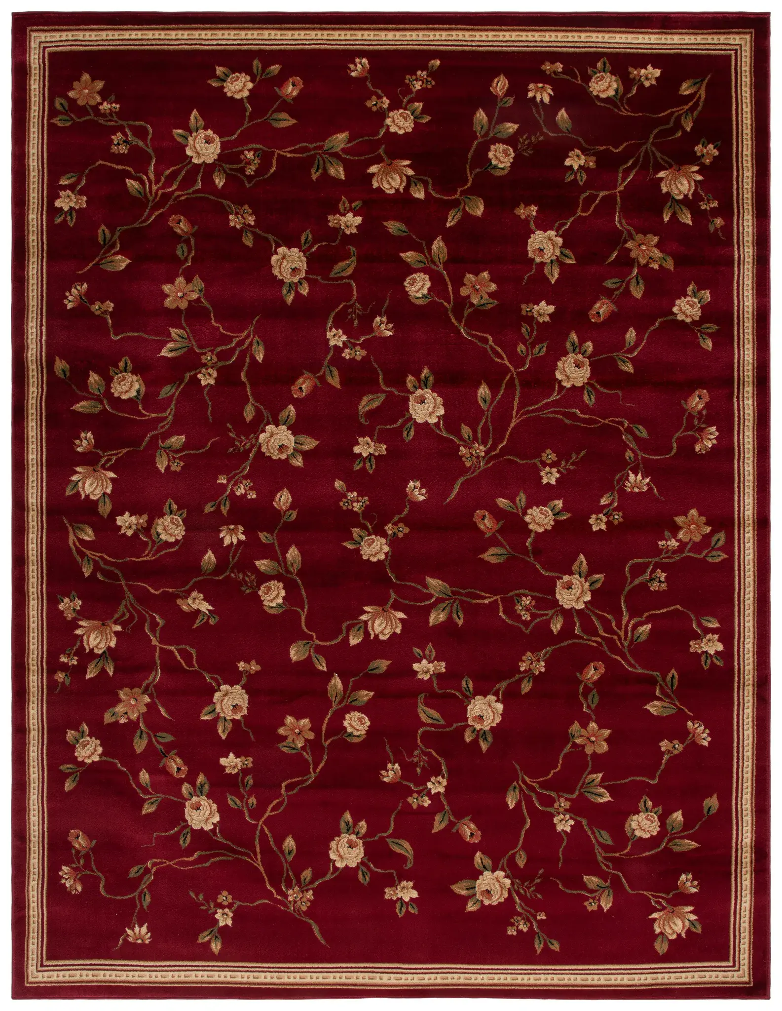Lyndhurst Botanical Bordered Rug