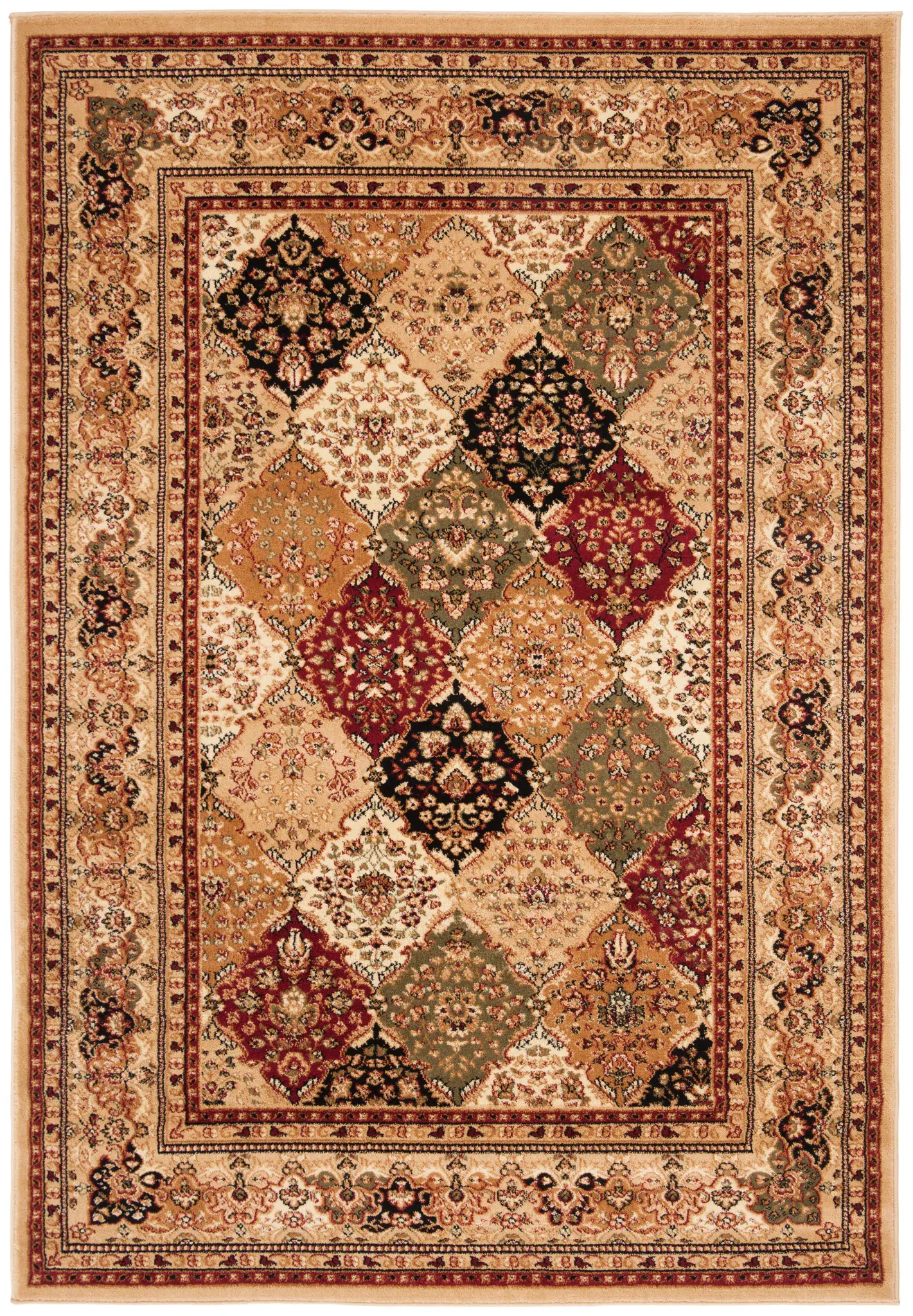 Lyndhurst Paneled Floral Rug