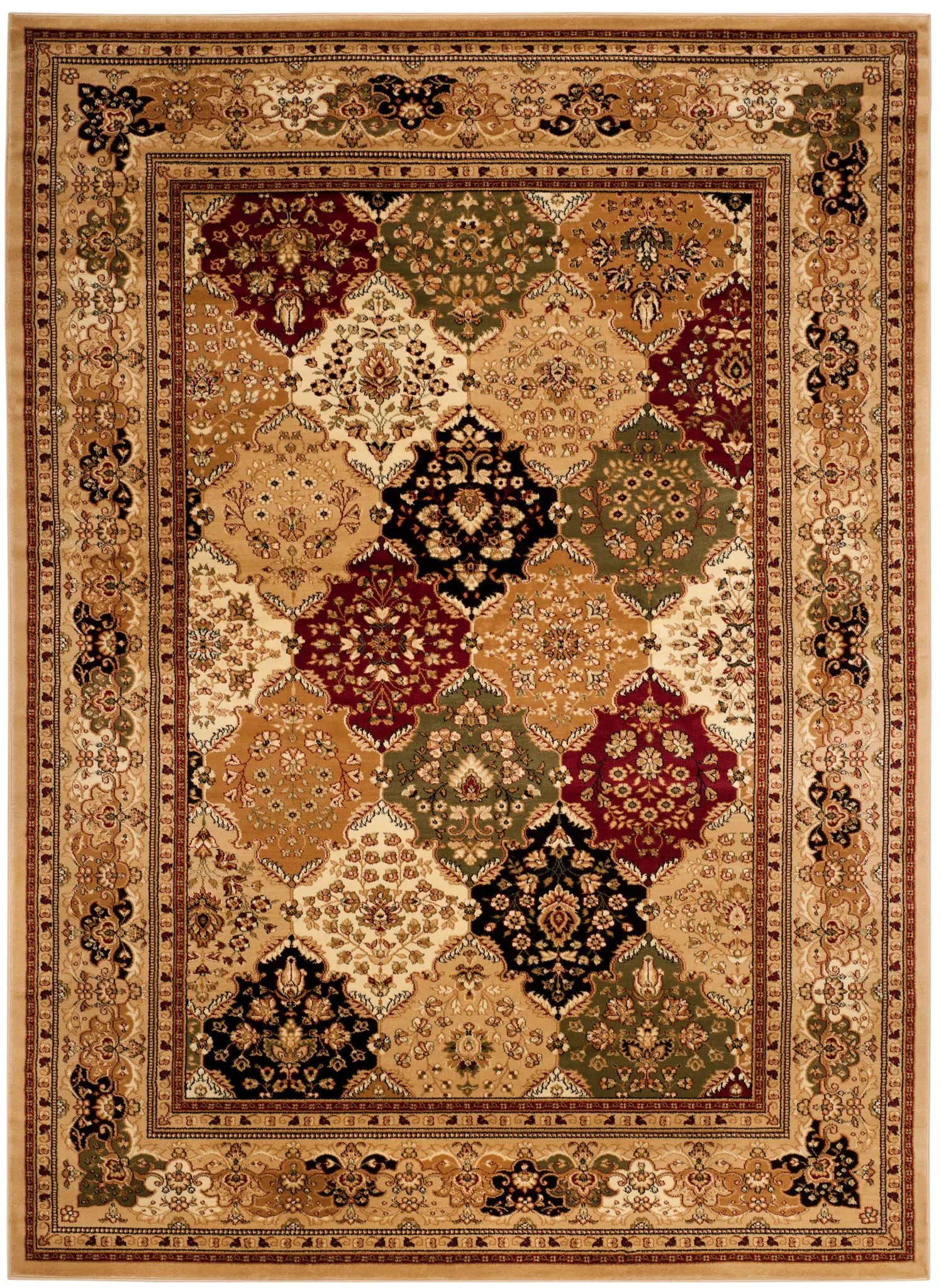 Lyndhurst Paneled Floral Rug