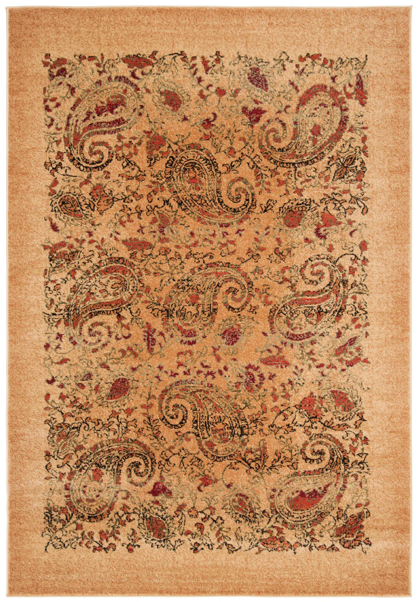 Lyndhurst Paisley Bordered Rug