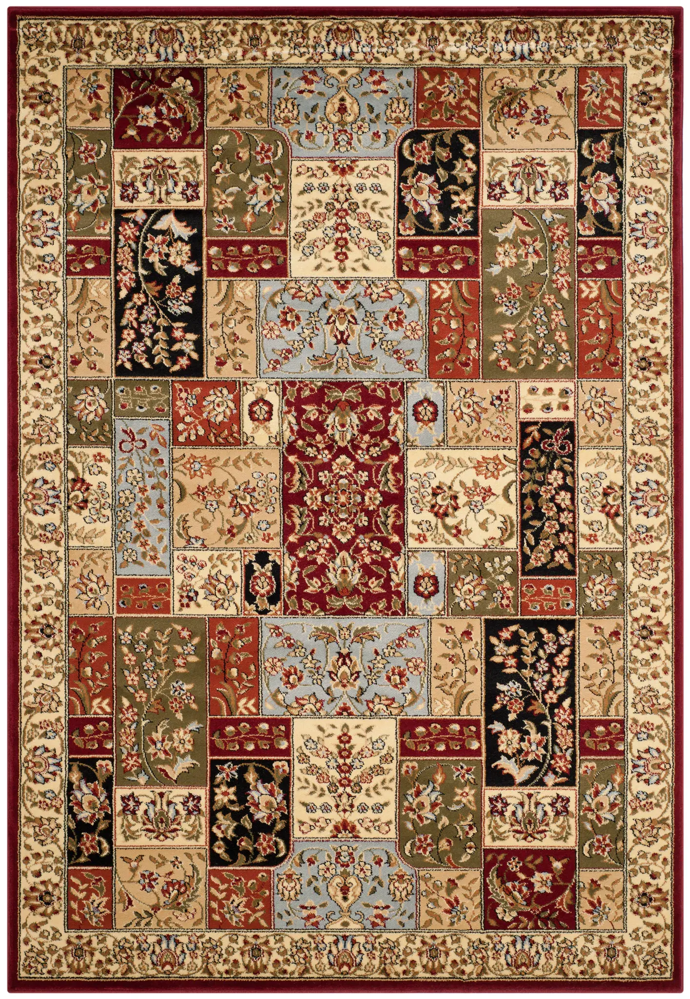 Lyndhurst Floral Patchwork Rug