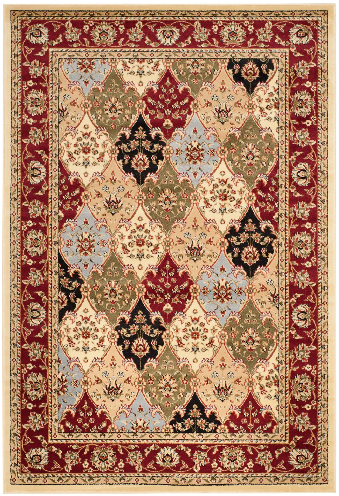 Lyndhurst Scalloped Floral Rug