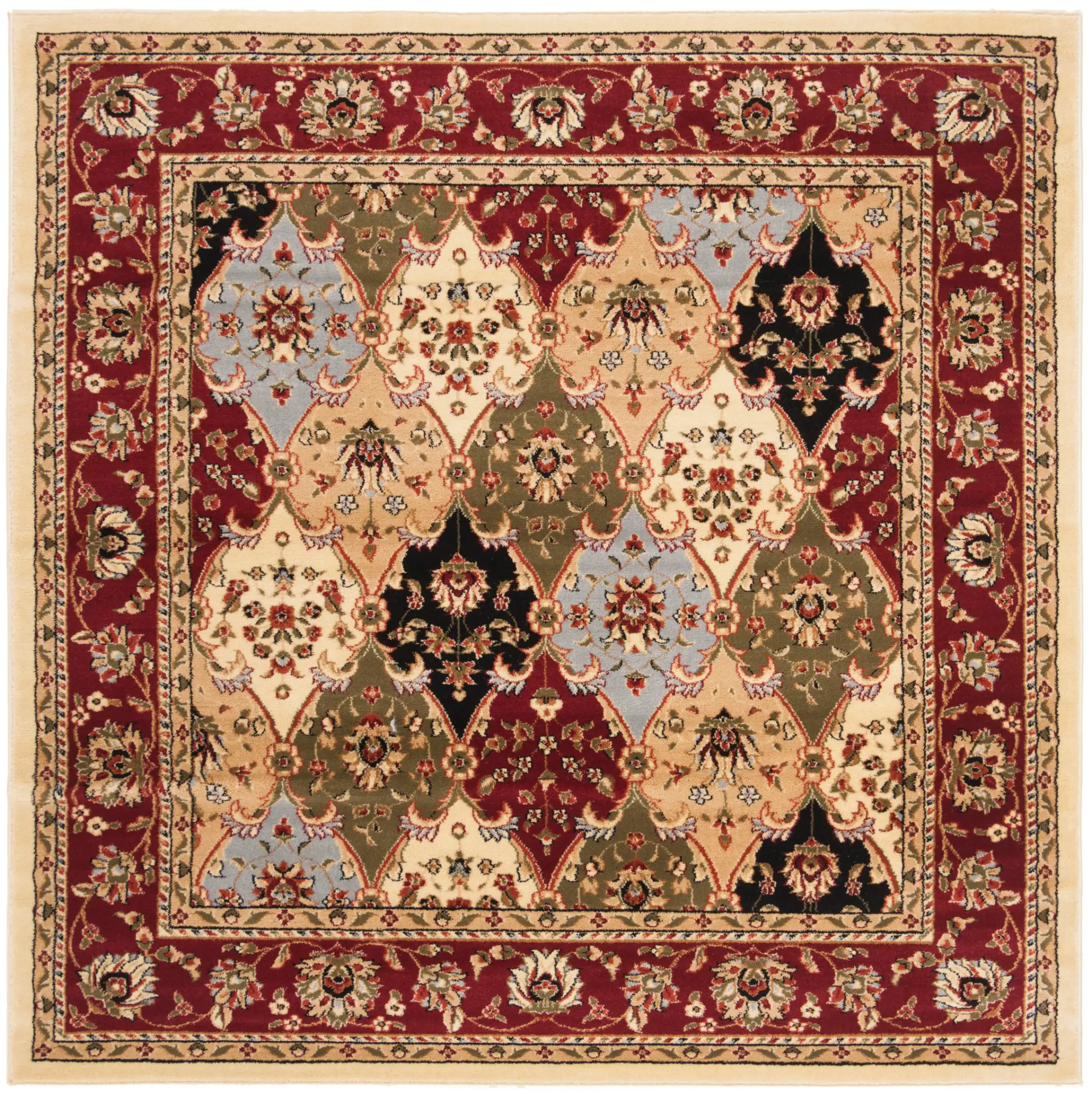 Lyndhurst Scalloped Floral Rug