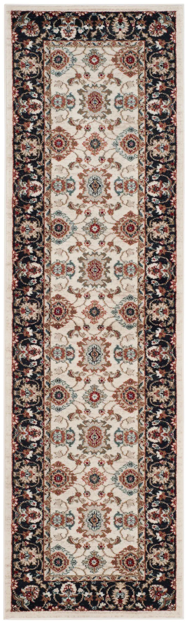 Lyndhurst Diamond Floral Bordered Rug