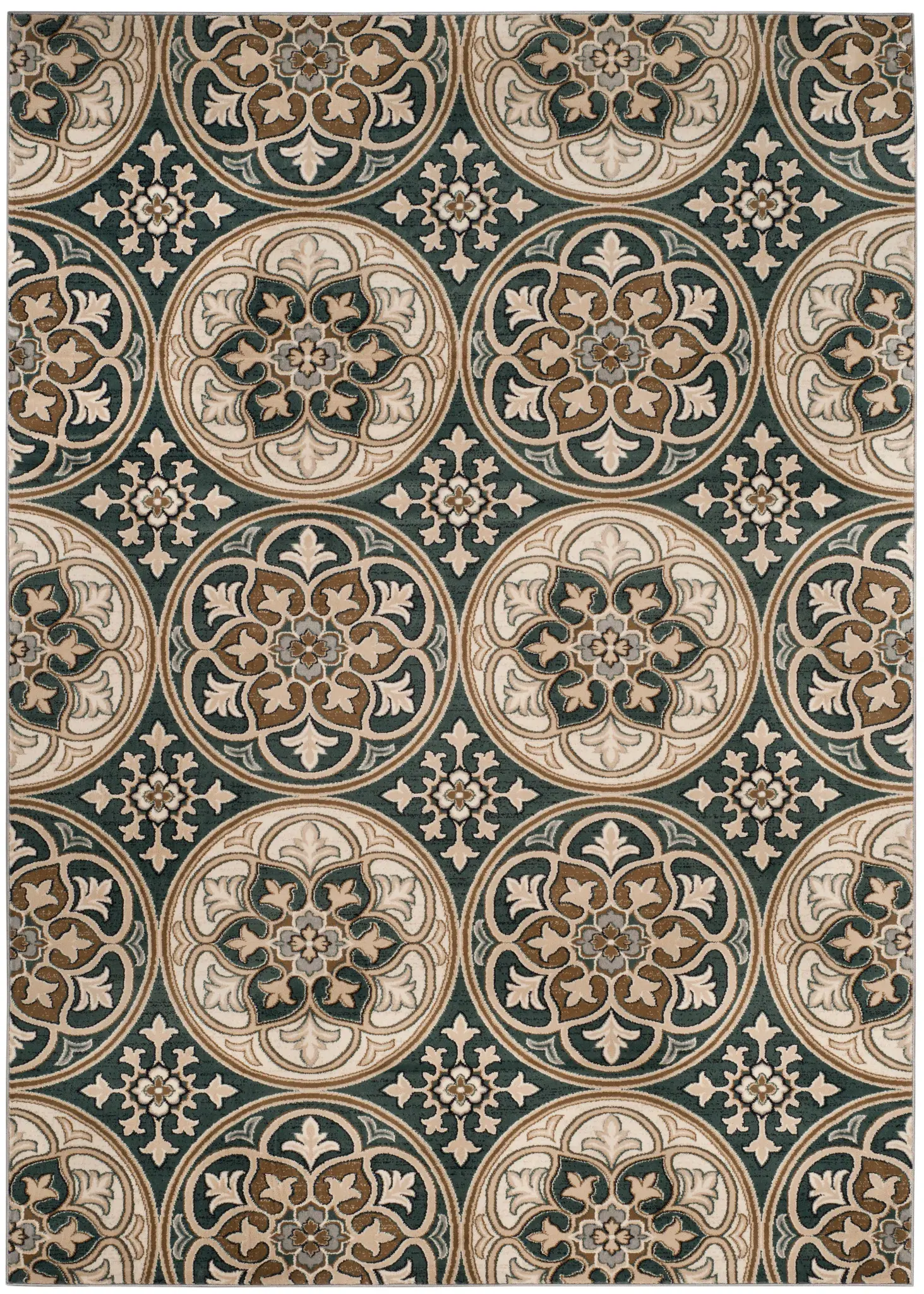 Lyndhurst Circular Tile Rug