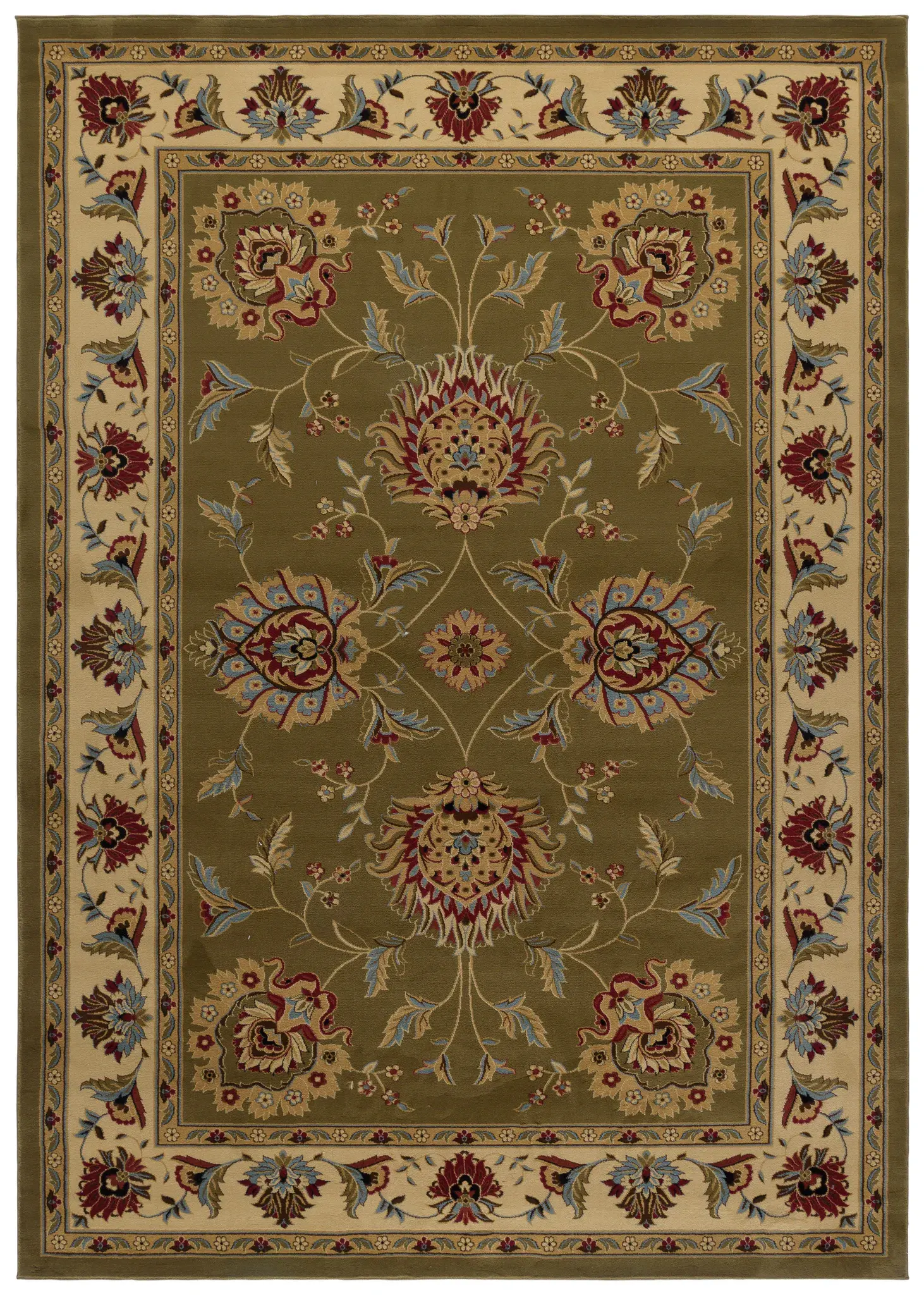 Lyndhurst Floral Border Rug