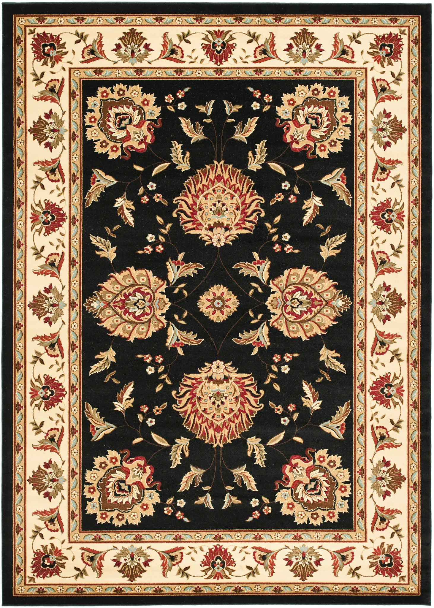 Lyndhurst Floral Border Rug