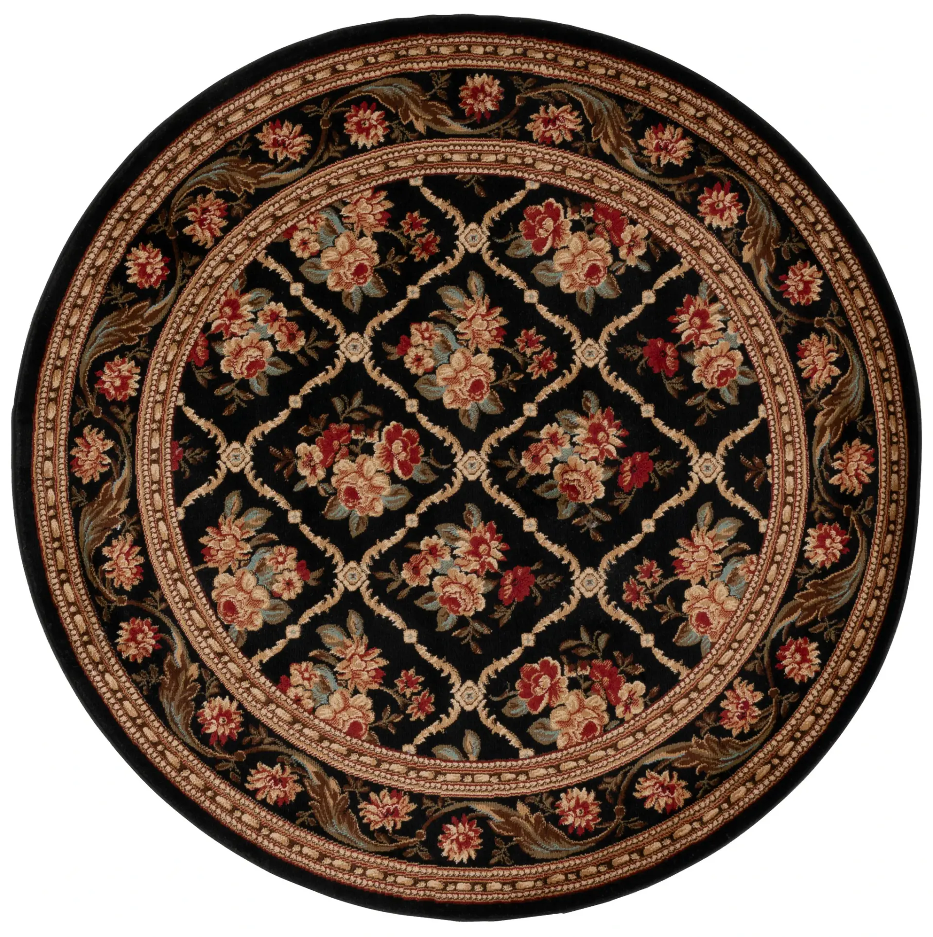 Lyndhurst Floral Lattice Rug