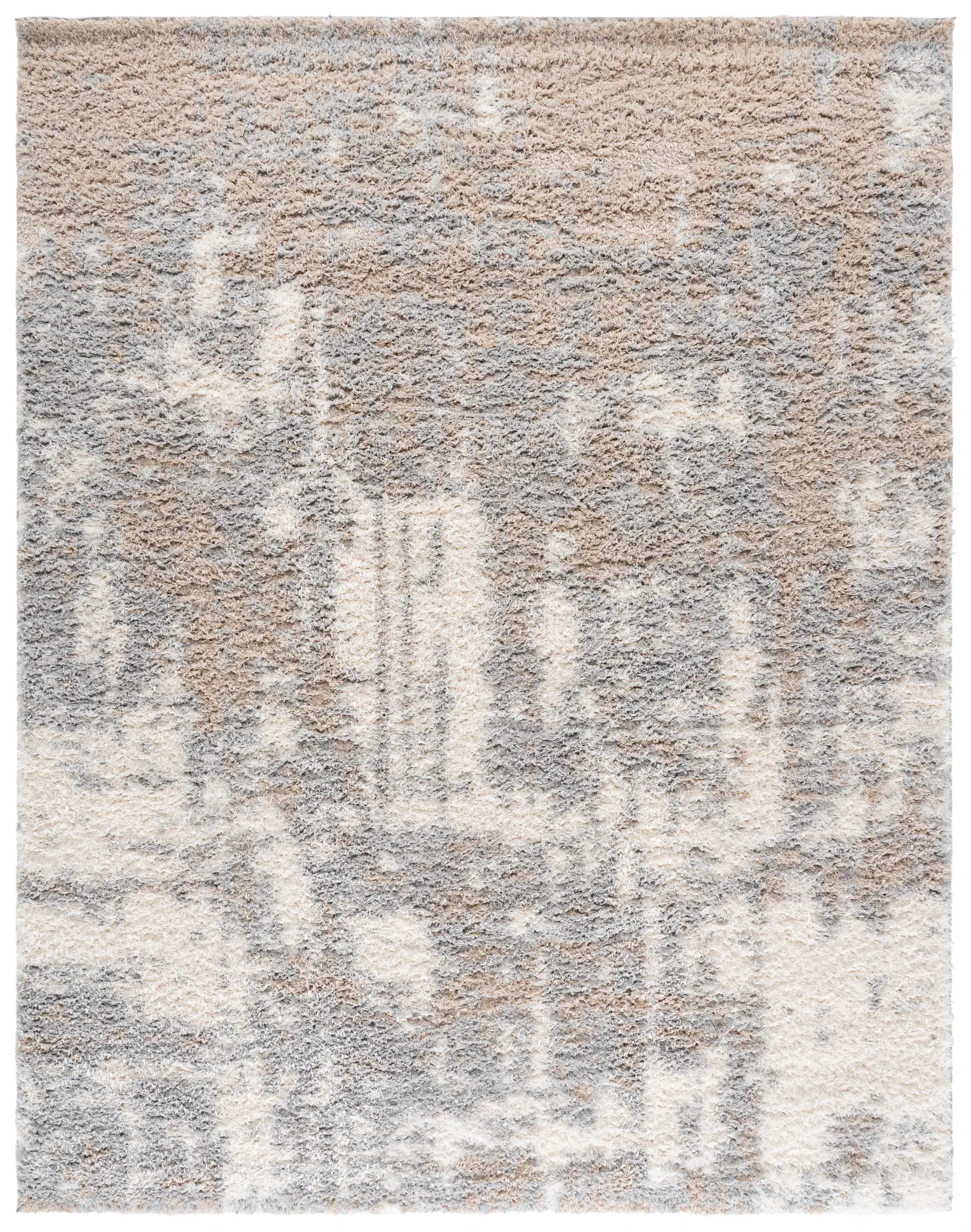 Lindsay Mottled Abstract Shag Rug