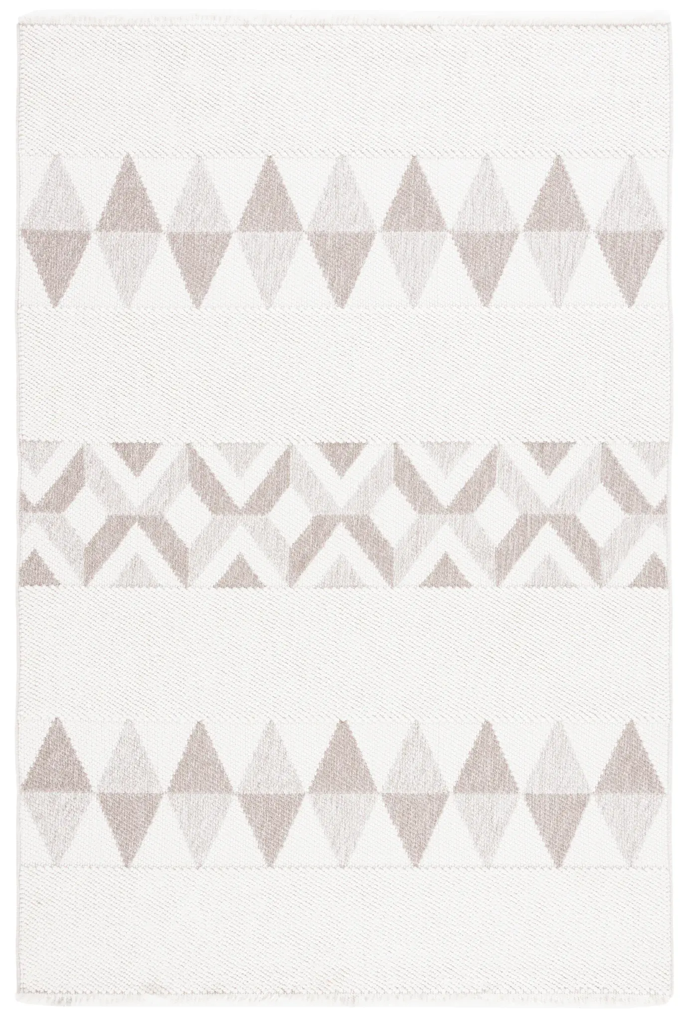 Lotus Banded Chevron Rug