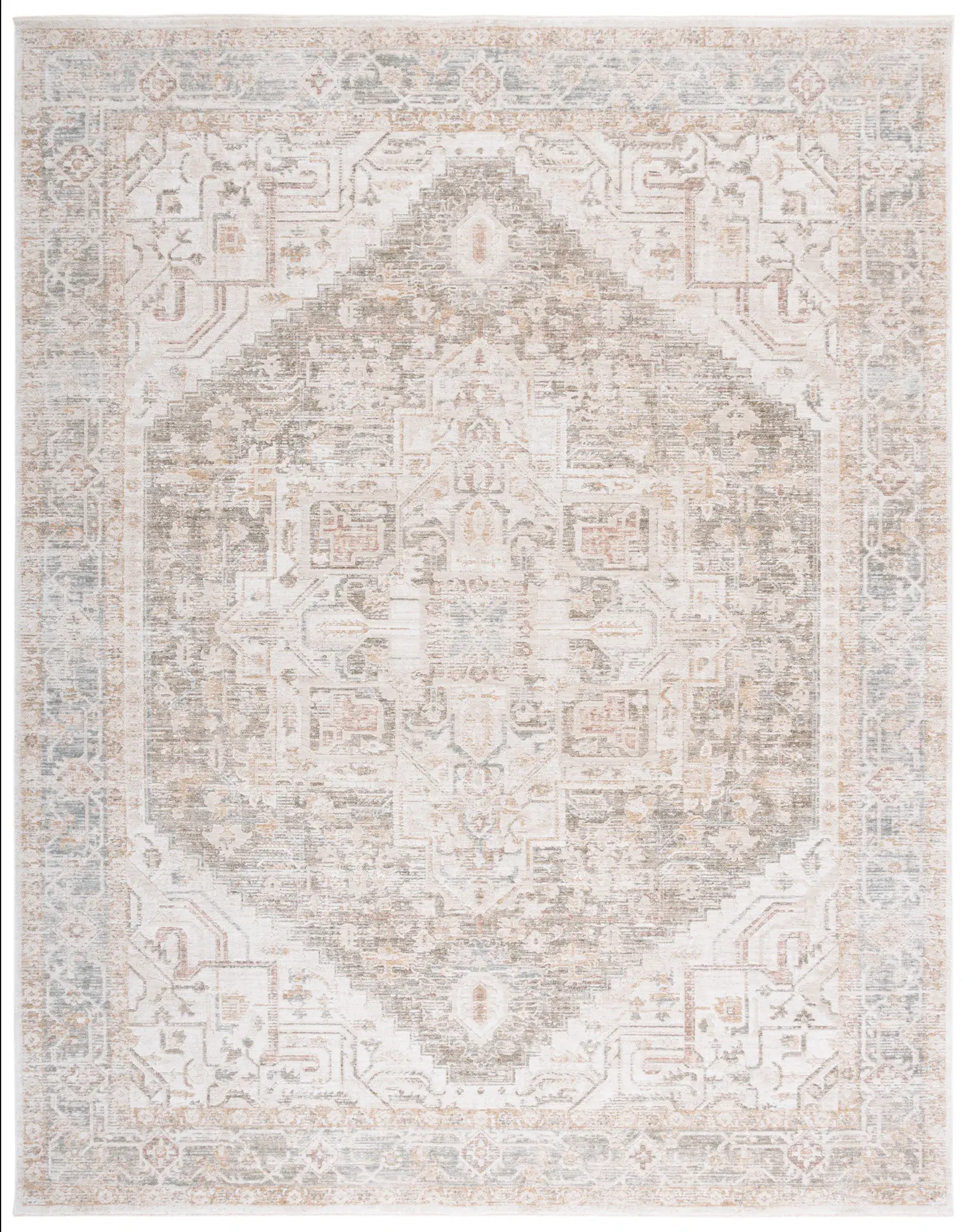 Lauren Ralph Lauren Distressed Diamond Medallion Rug