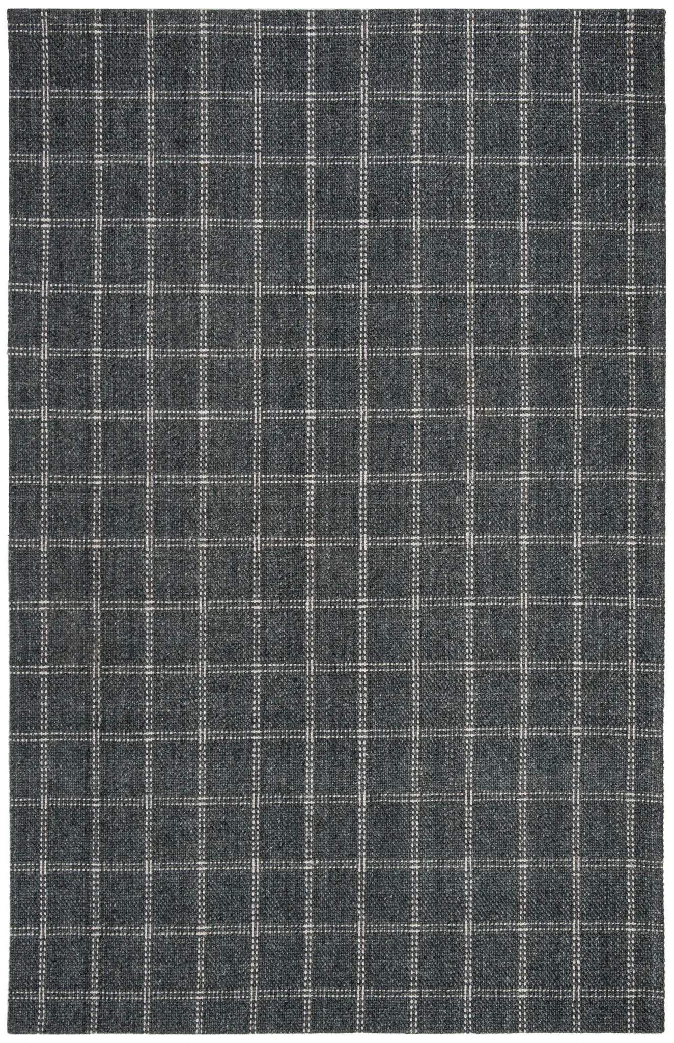 Lauren Ralph Lauren Tamworth Check Hand-Woven Wool & Viscose Rug