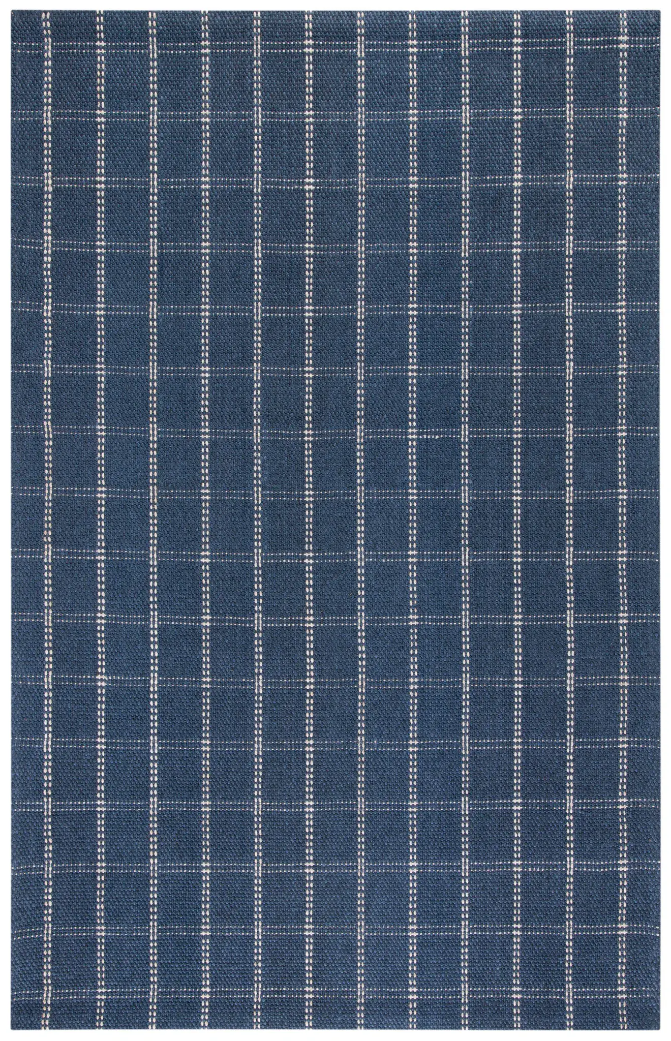 Lauren Ralph Lauren Tamworth Check Hand-Woven Wool & Viscose Rug