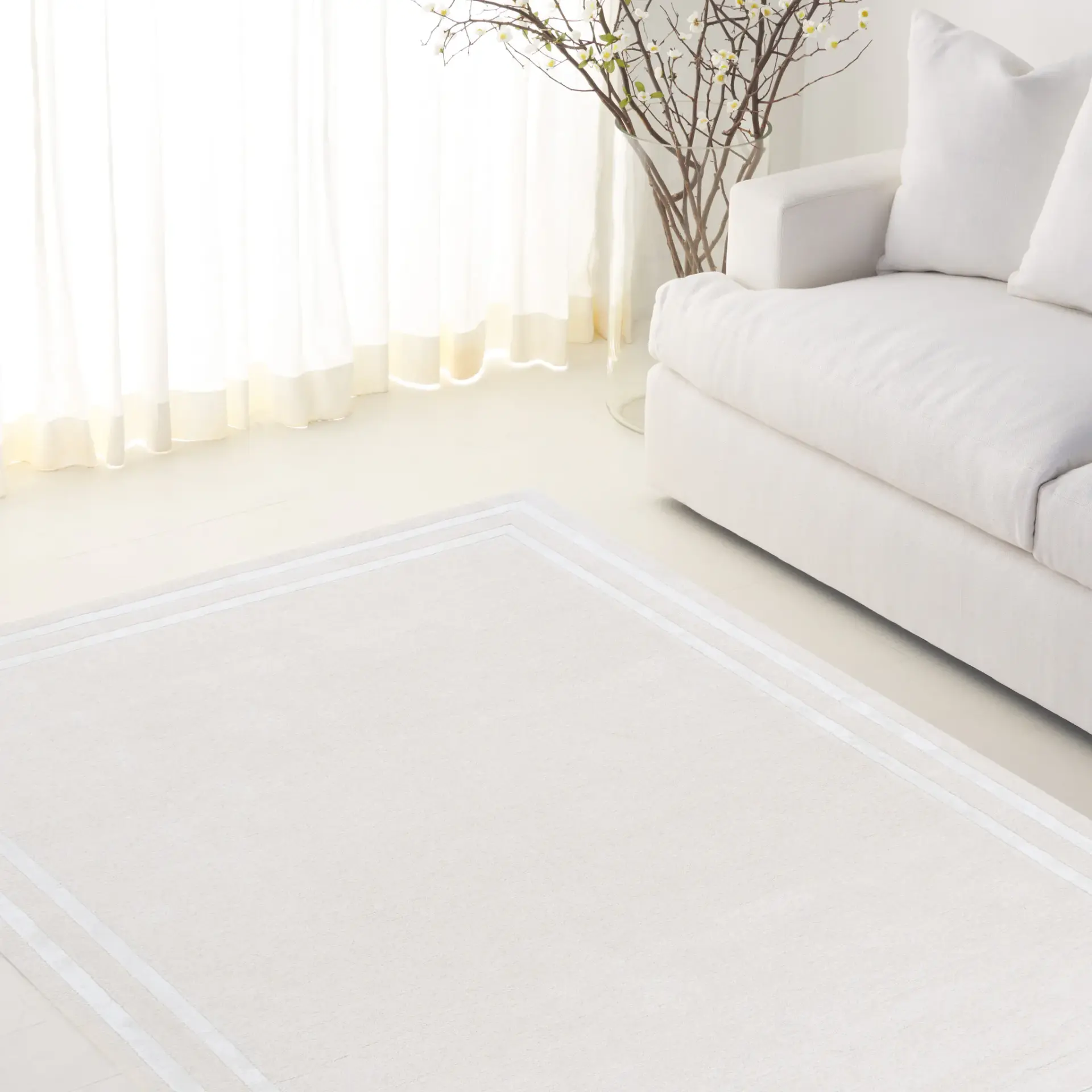 Lauren Ralph Lauren Double Border Hand-Tufted Rug
