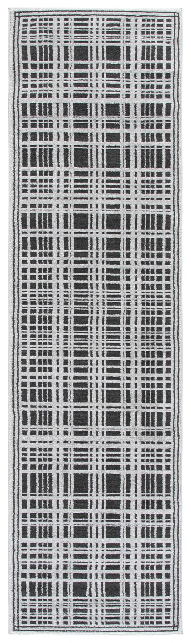 Lunara Plaid Bordered Rug