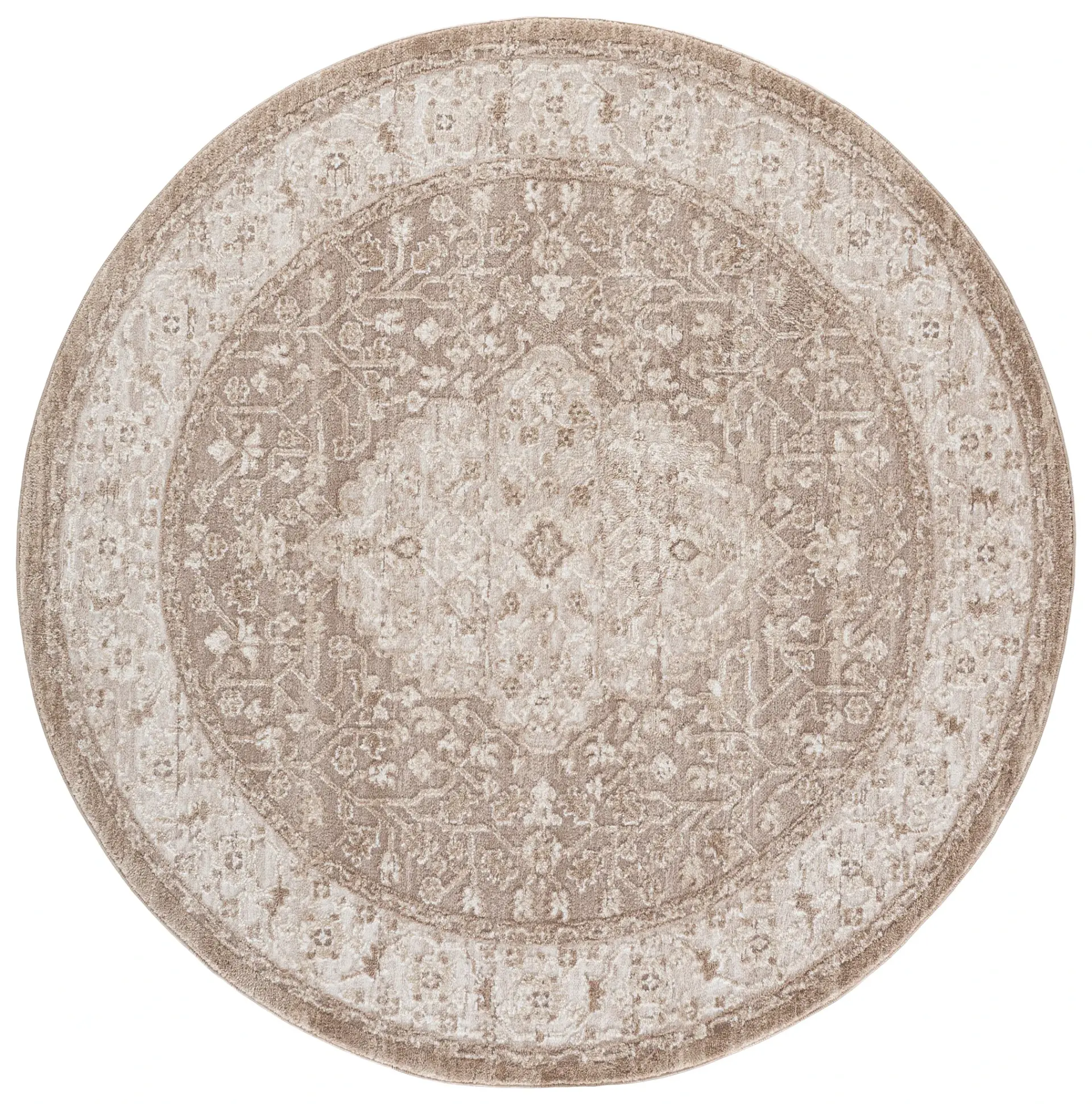 Lunara Vintage Floral Medallion Rug