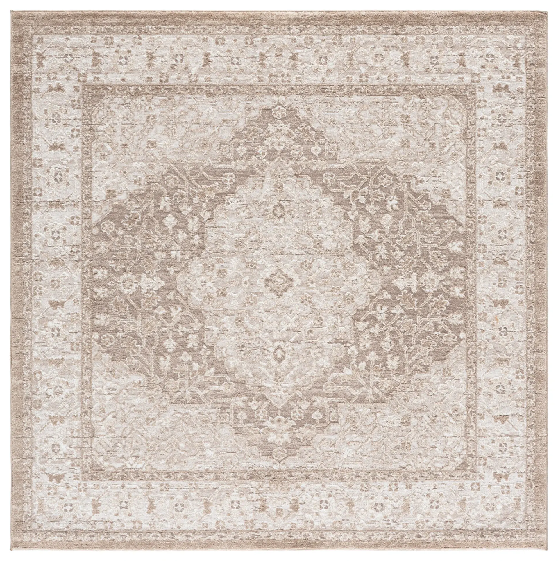 Lunara Vintage Floral Medallion Rug