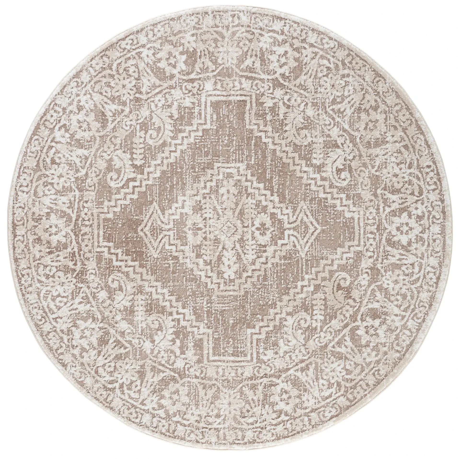 Lunara Faded Diamond Medallion Rug