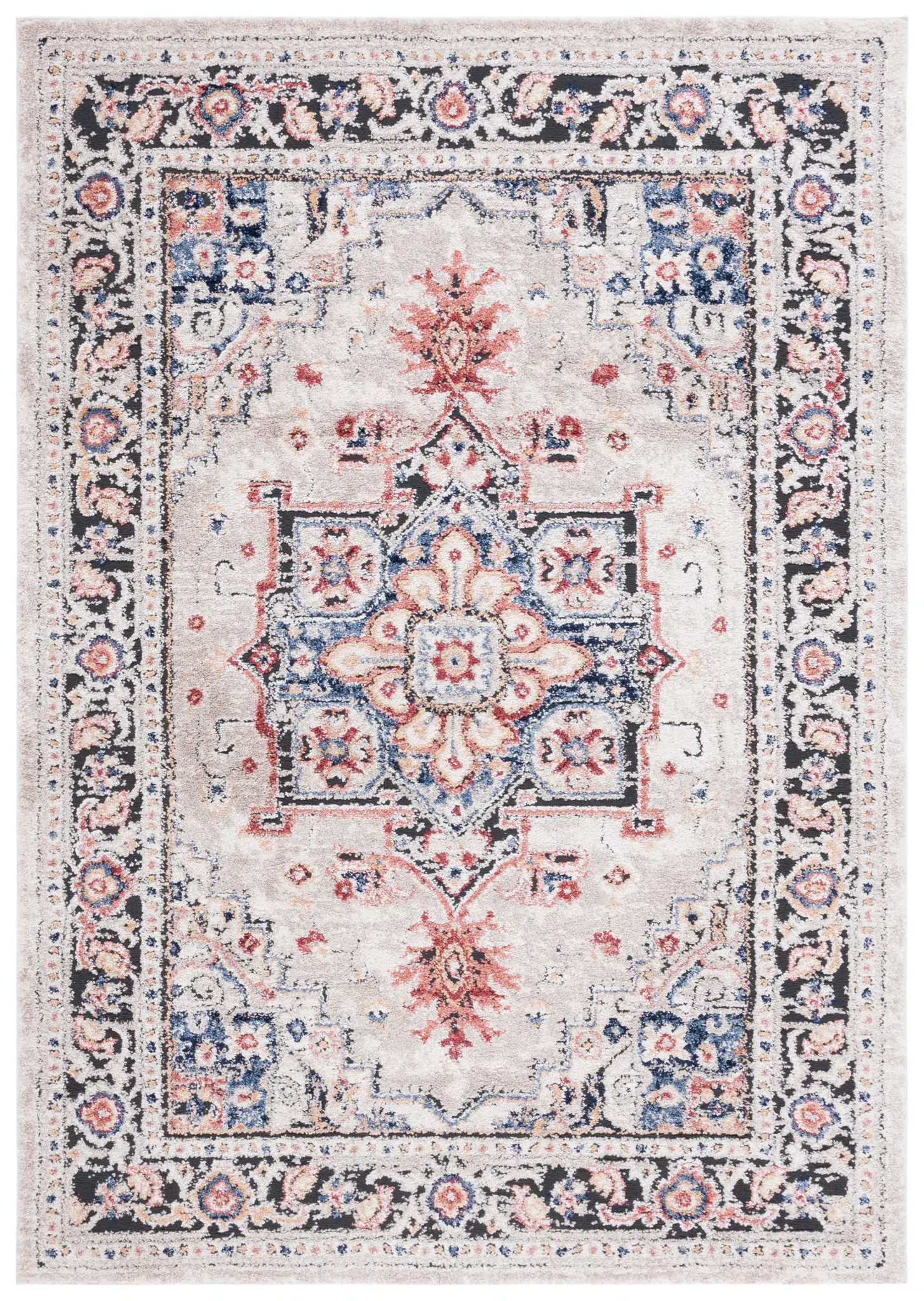 Luna Medallion Bordered Rug