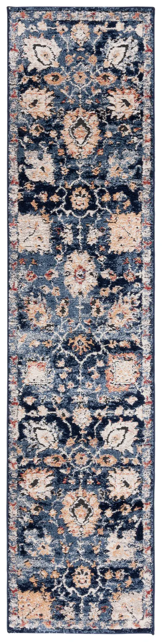 Luna Distressed Floral Rug