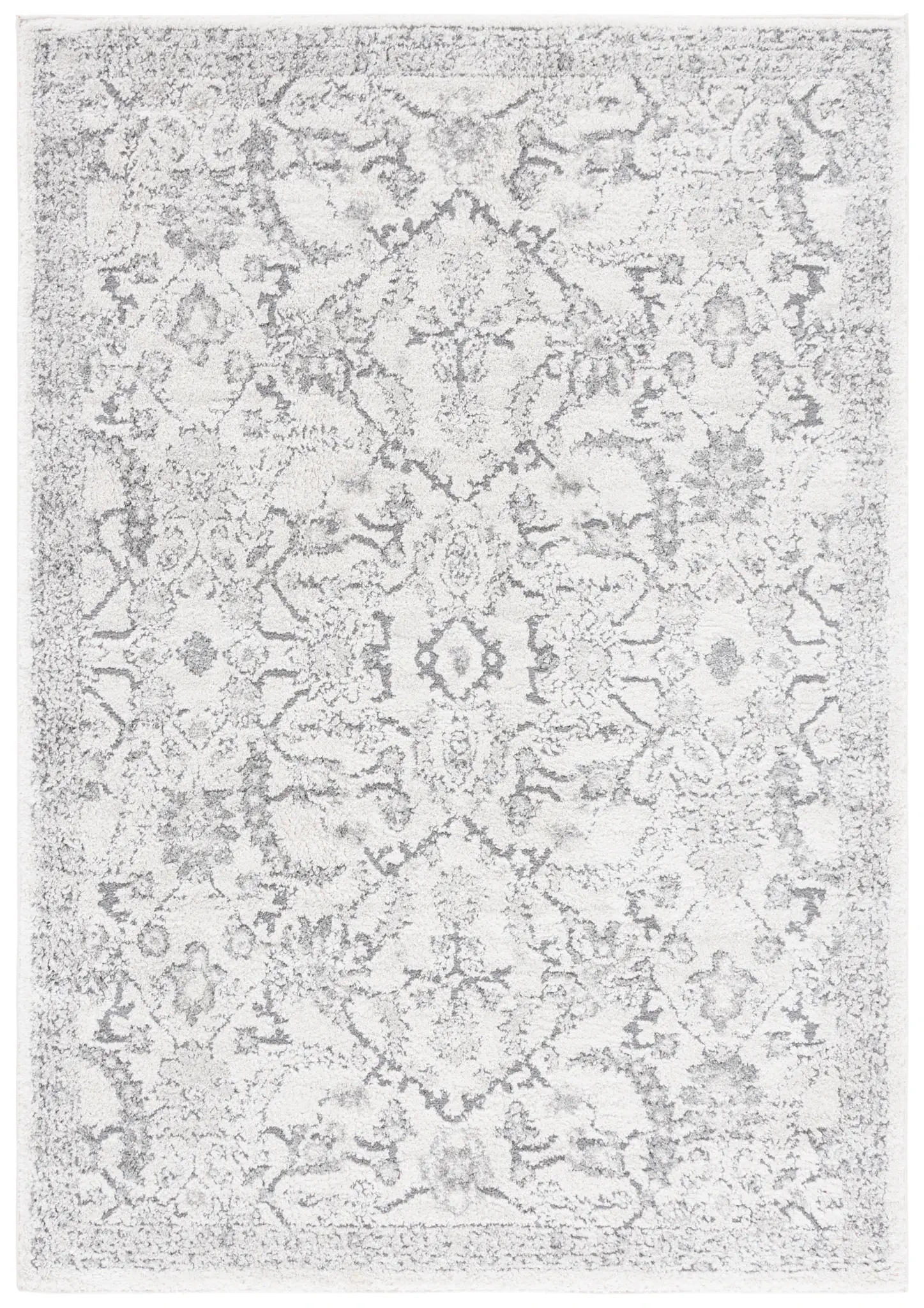 Luna Distressed Arabesque Rug