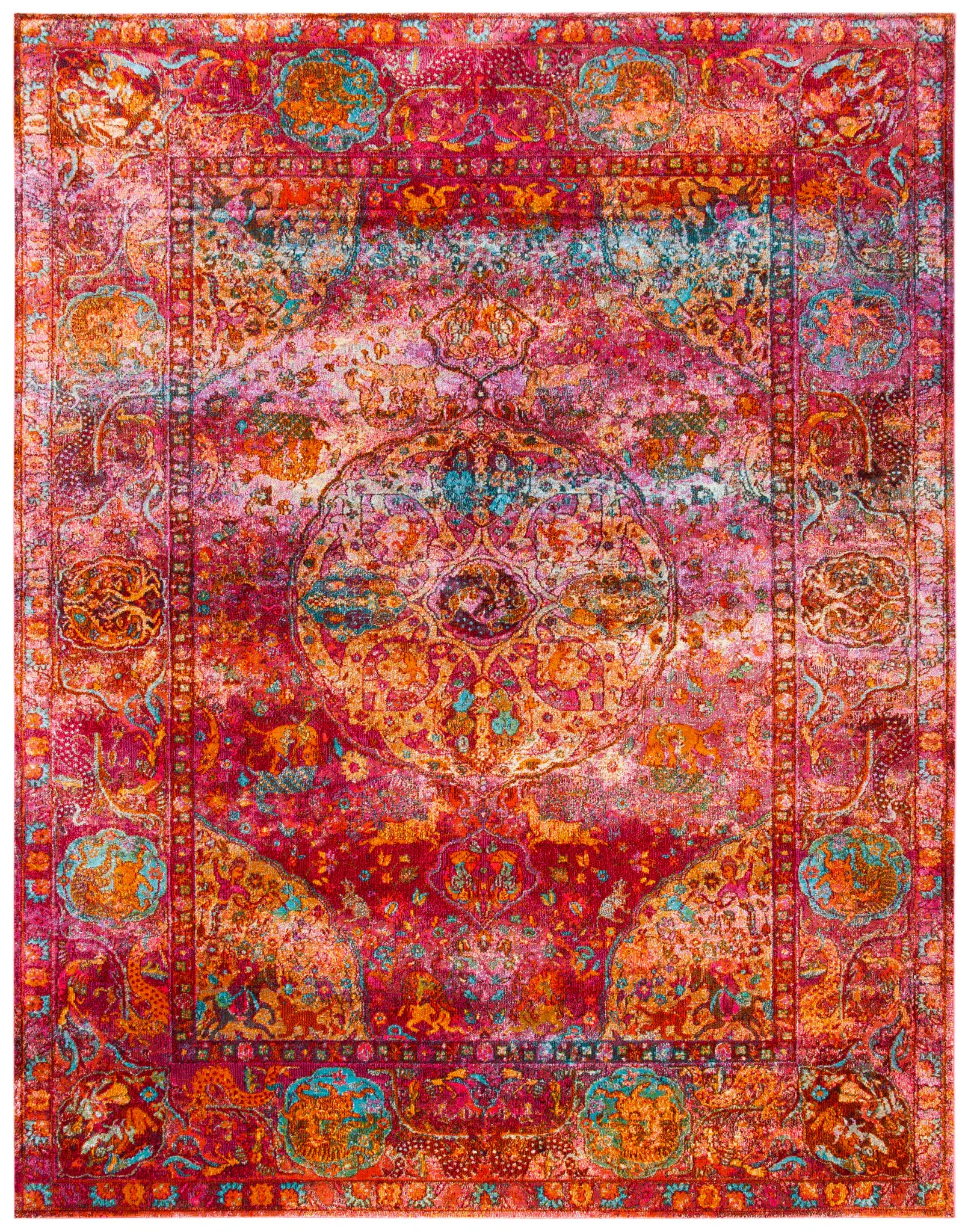 Luxor Traditional Medallion Rug