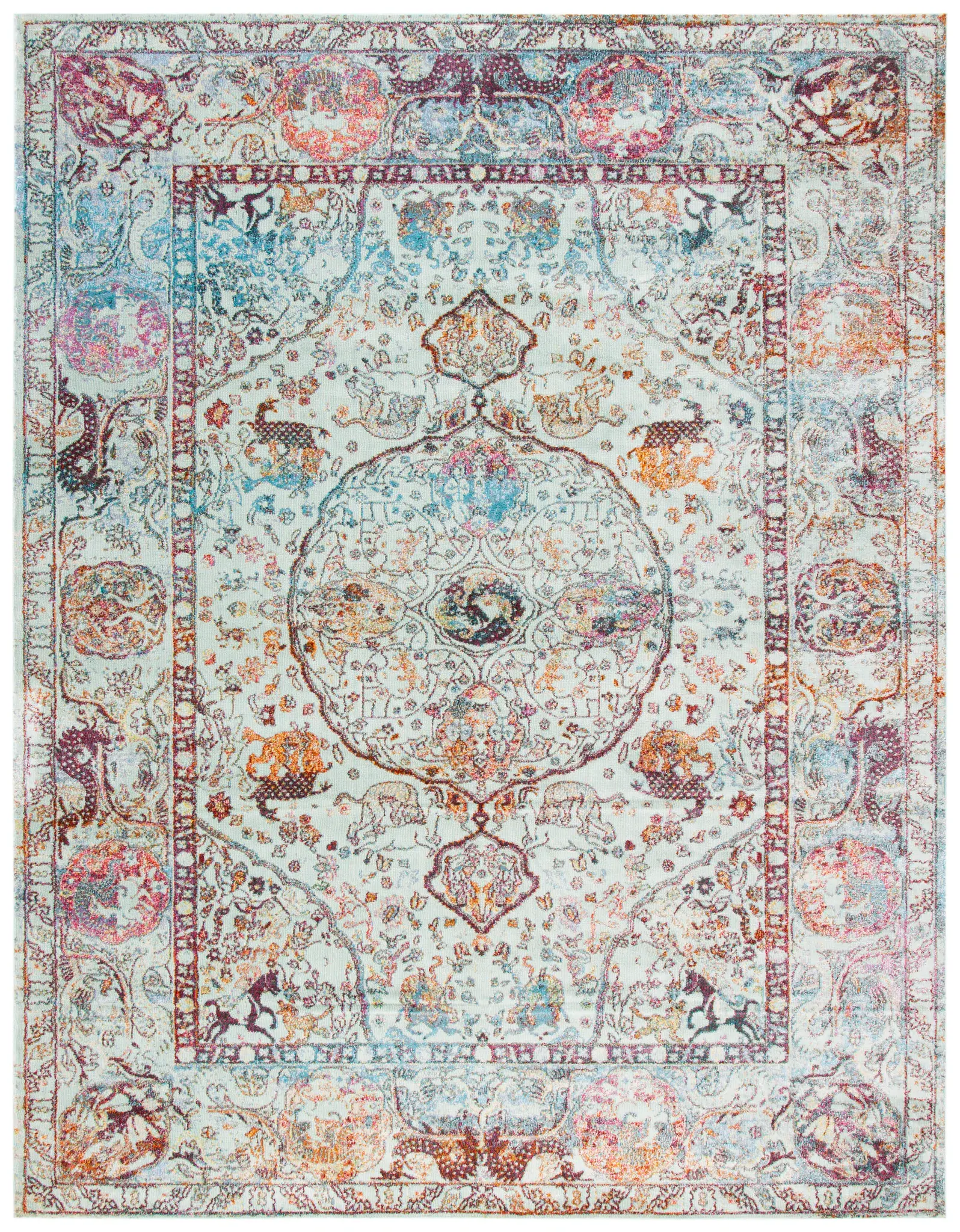 Luxor Traditional Medallion Rug