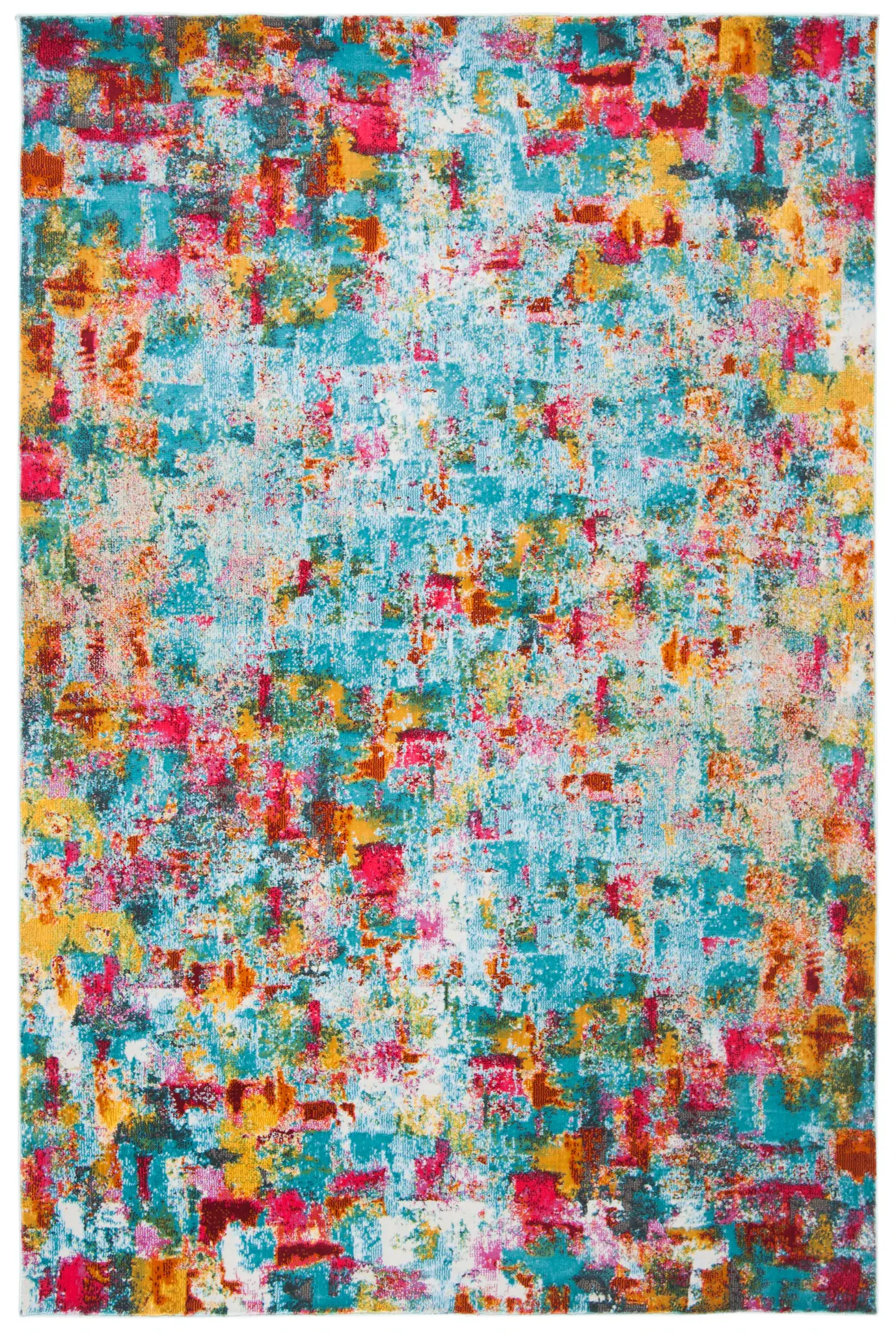 Luxor Distressed Abstract Rug