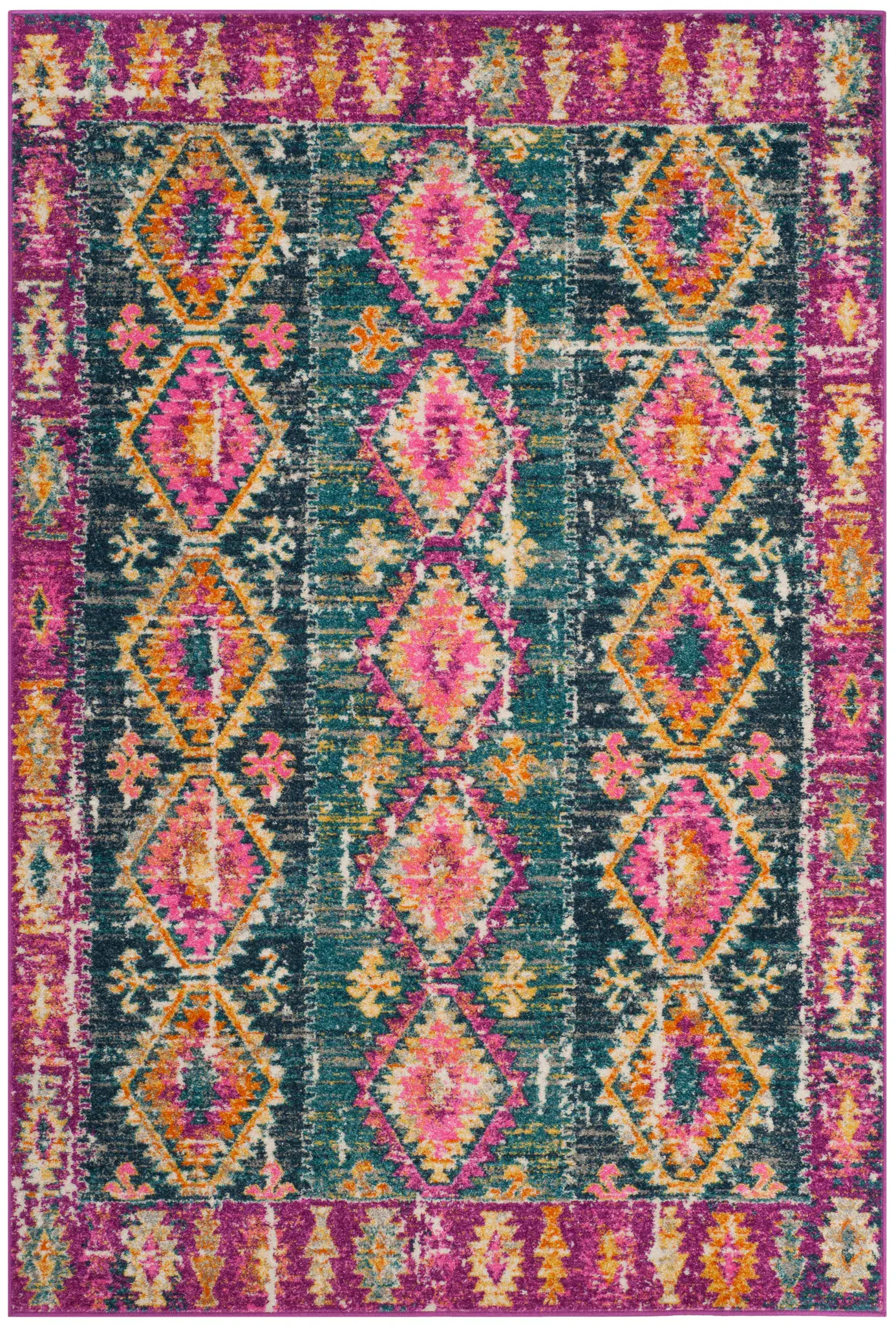 Madison Diamond Column Rug