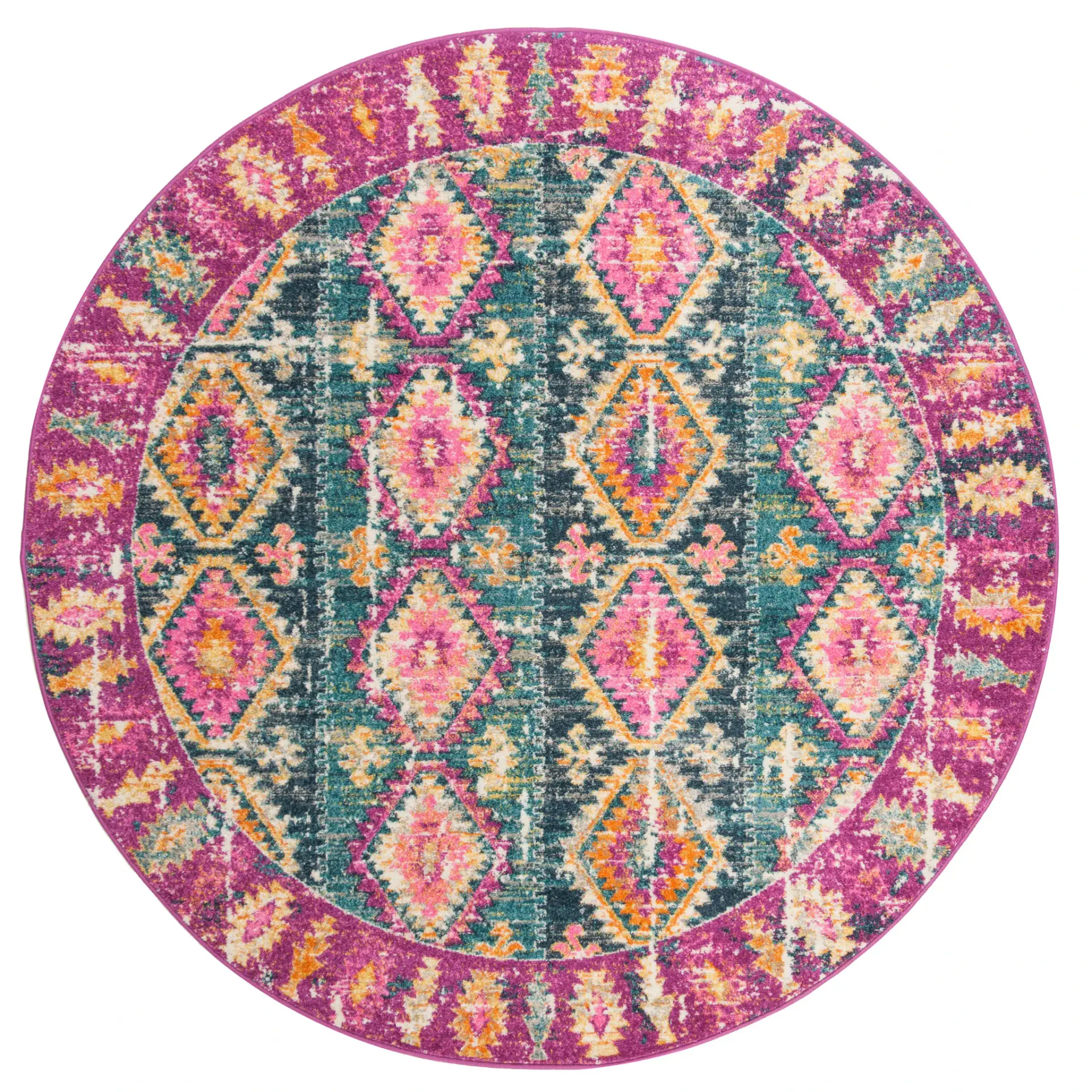 Madison Diamond Column Rug