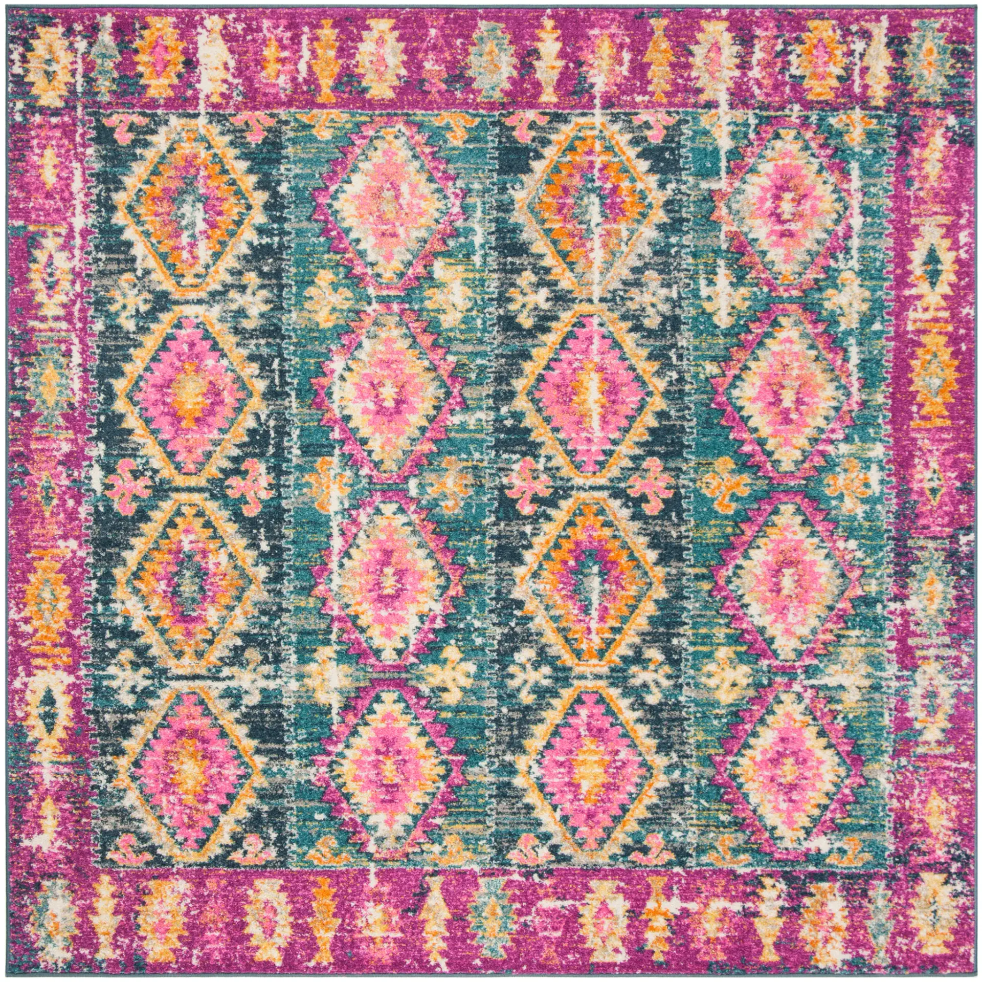Madison Diamond Column Rug