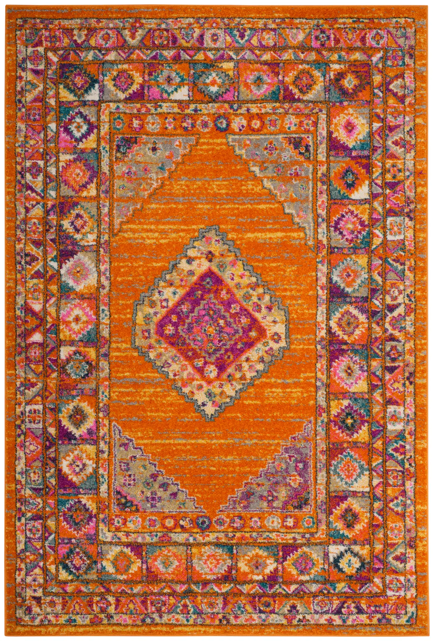 Madison Medallion Border Rug