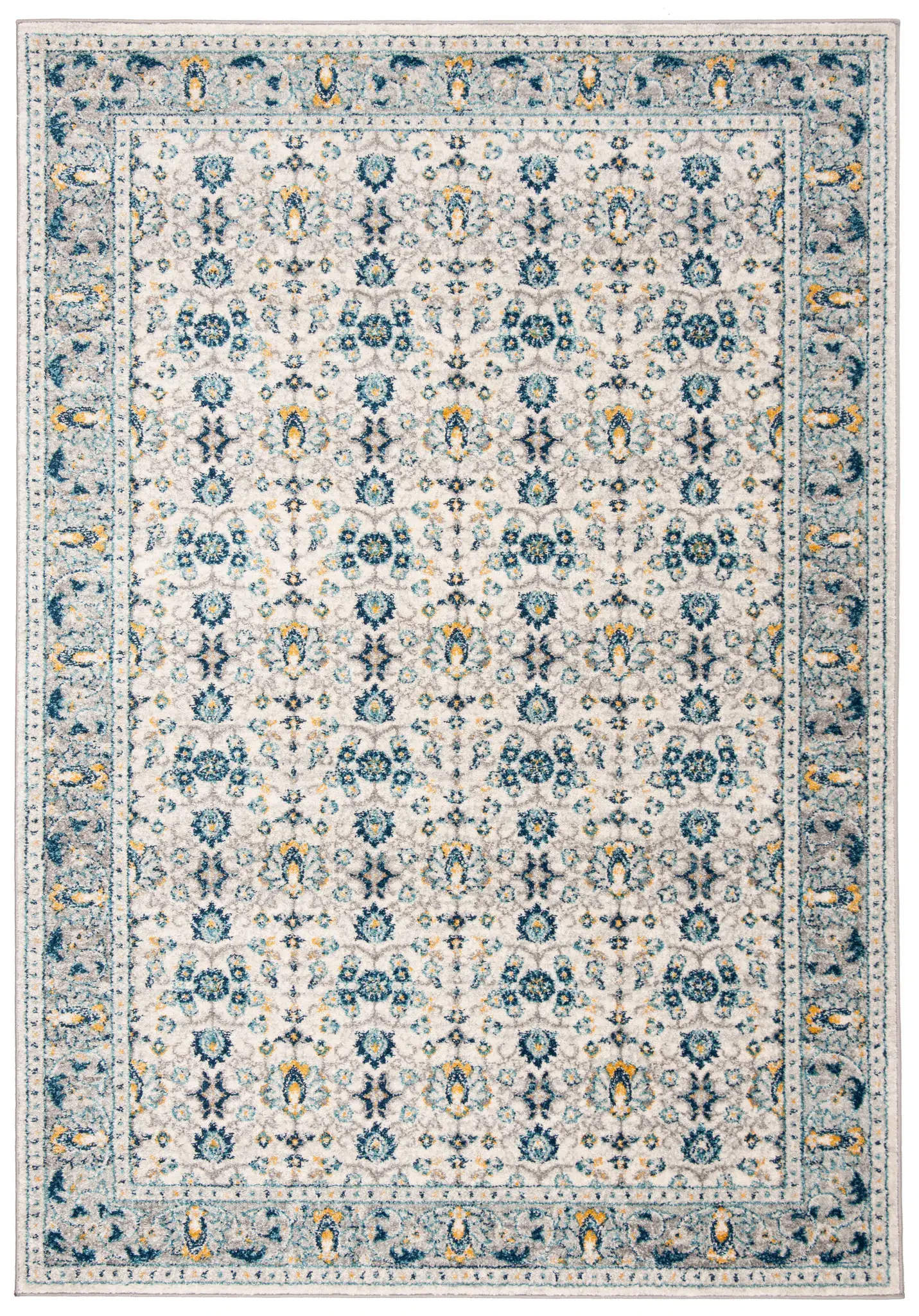 Madison Floral Bordered Rug