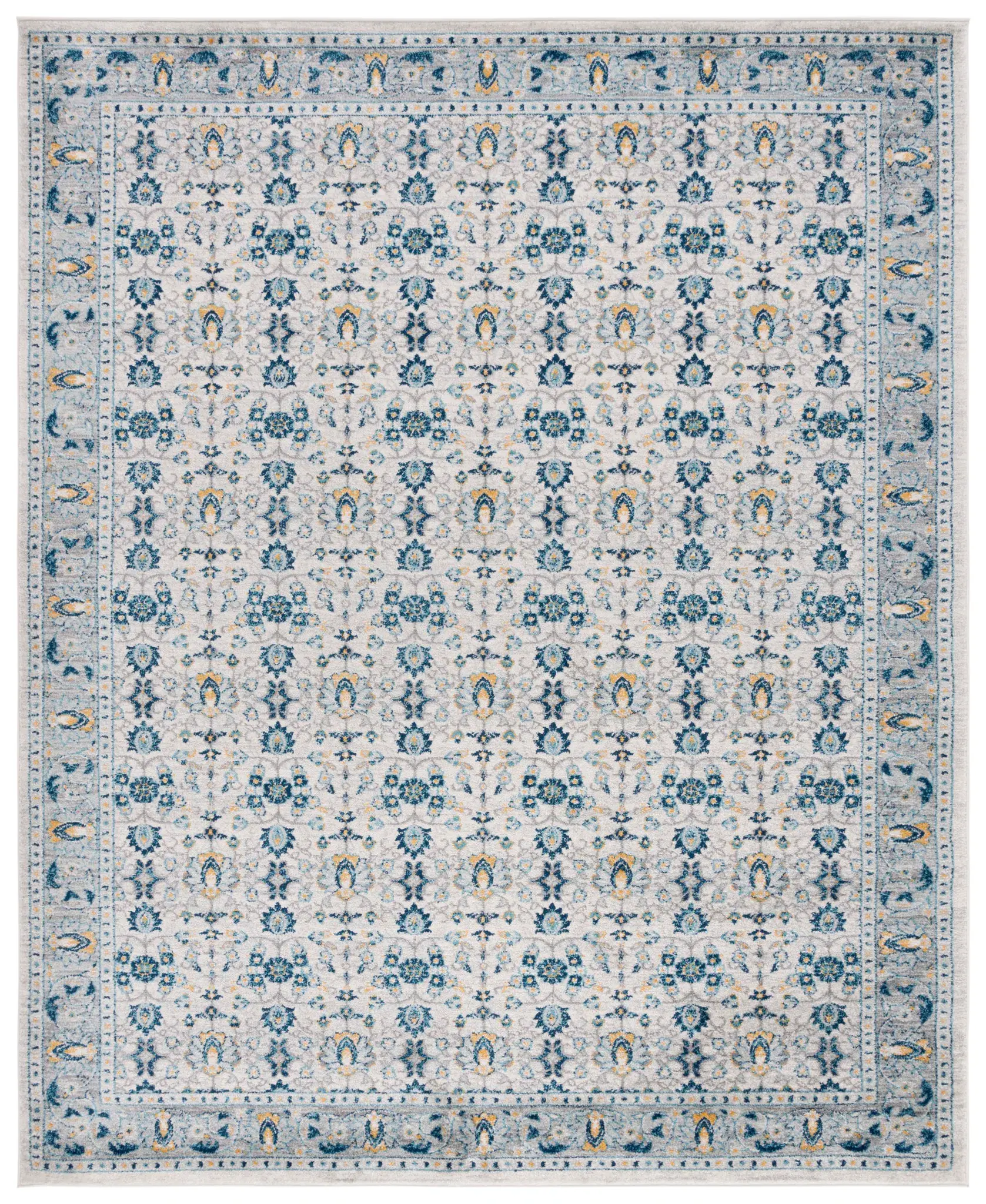 Madison Floral Bordered Rug