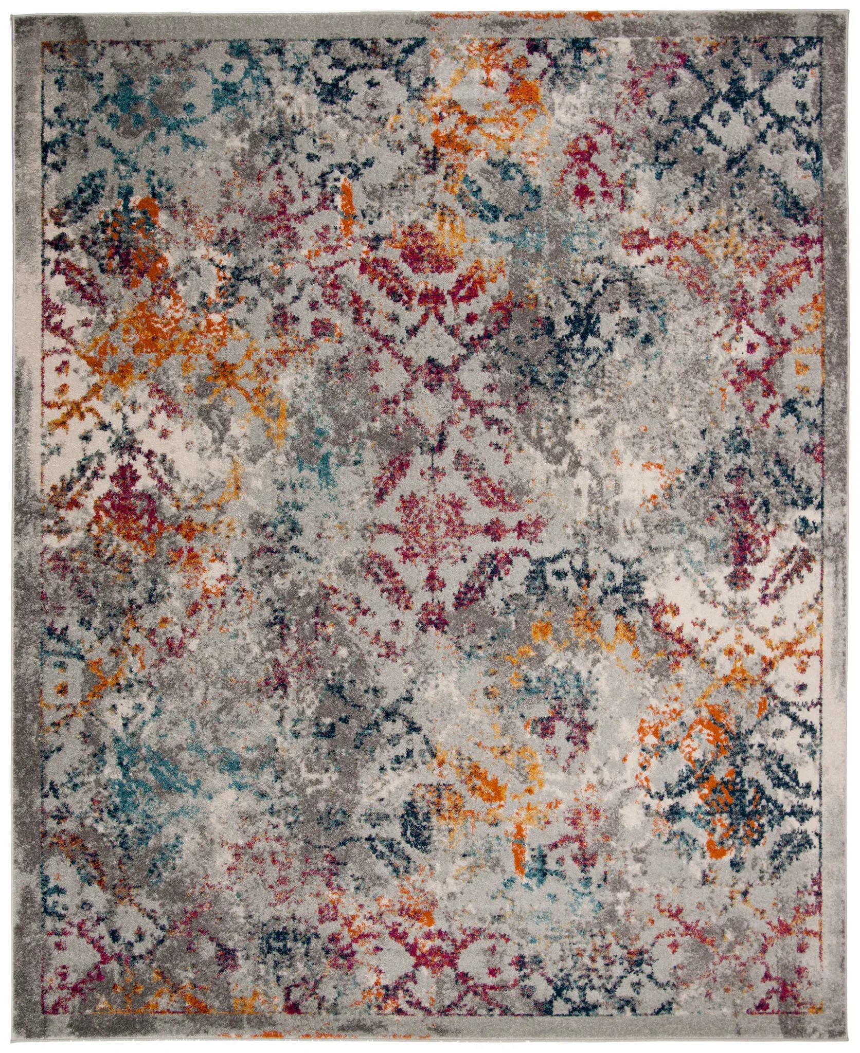 Madison Distressed Floral Rug