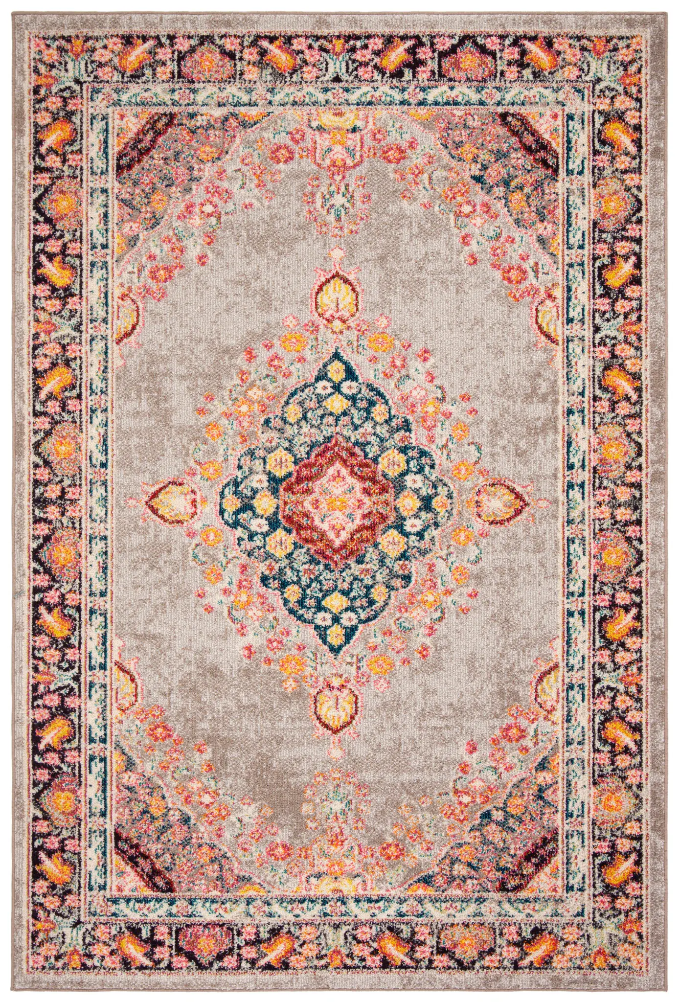 Madison Medallion Bordered Rug