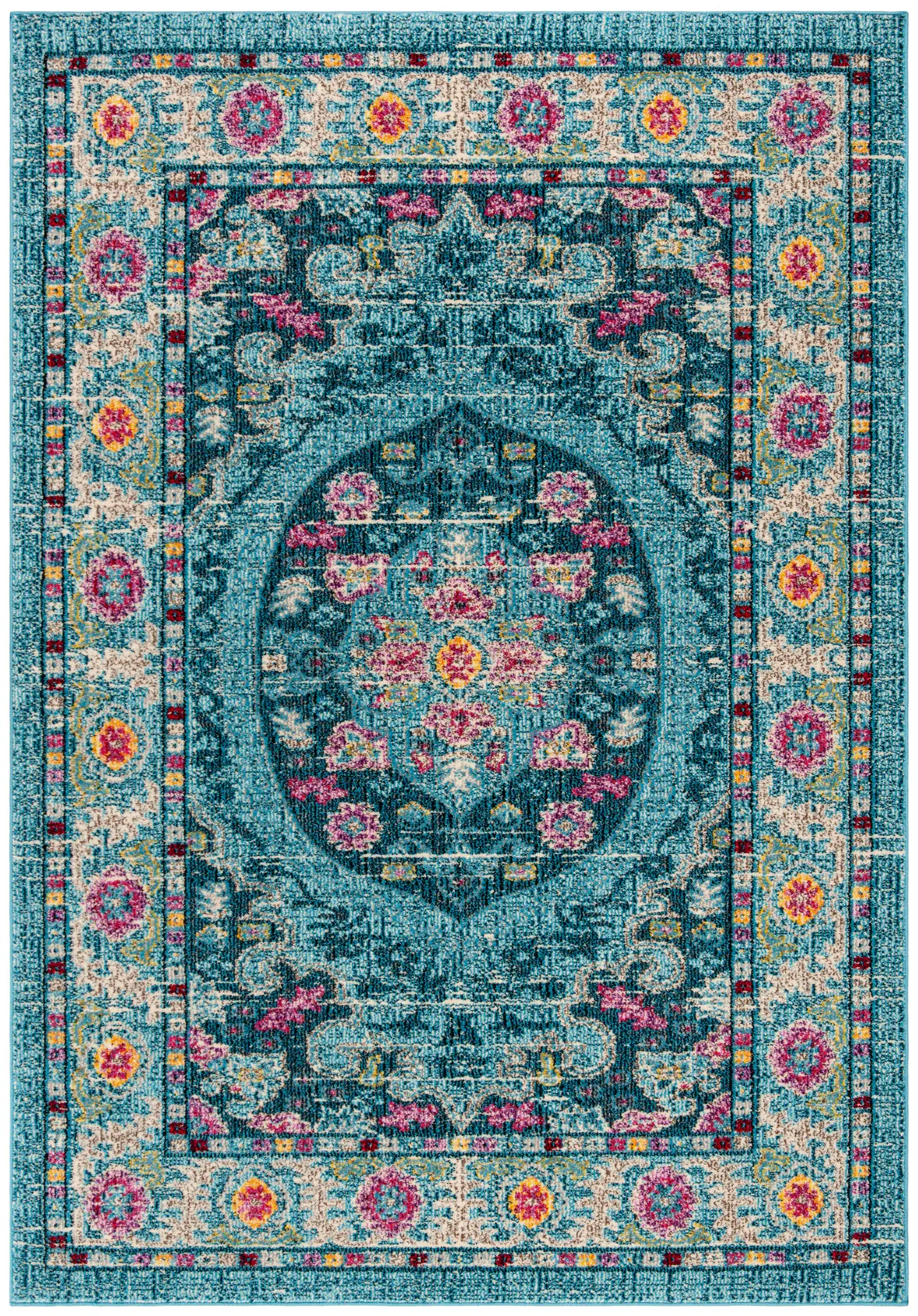 Madison Floral Medallion Rug