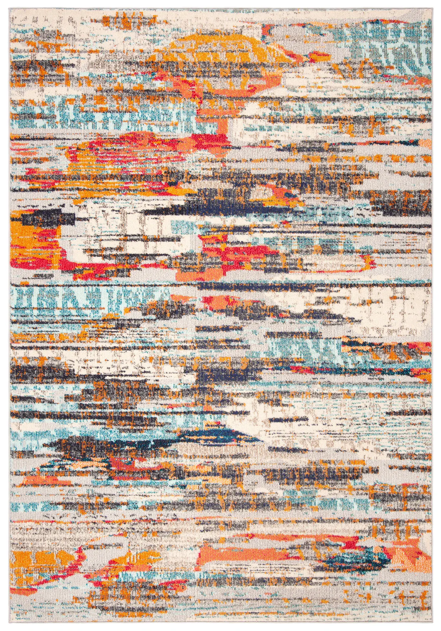 Madison Striated Abstract Rug