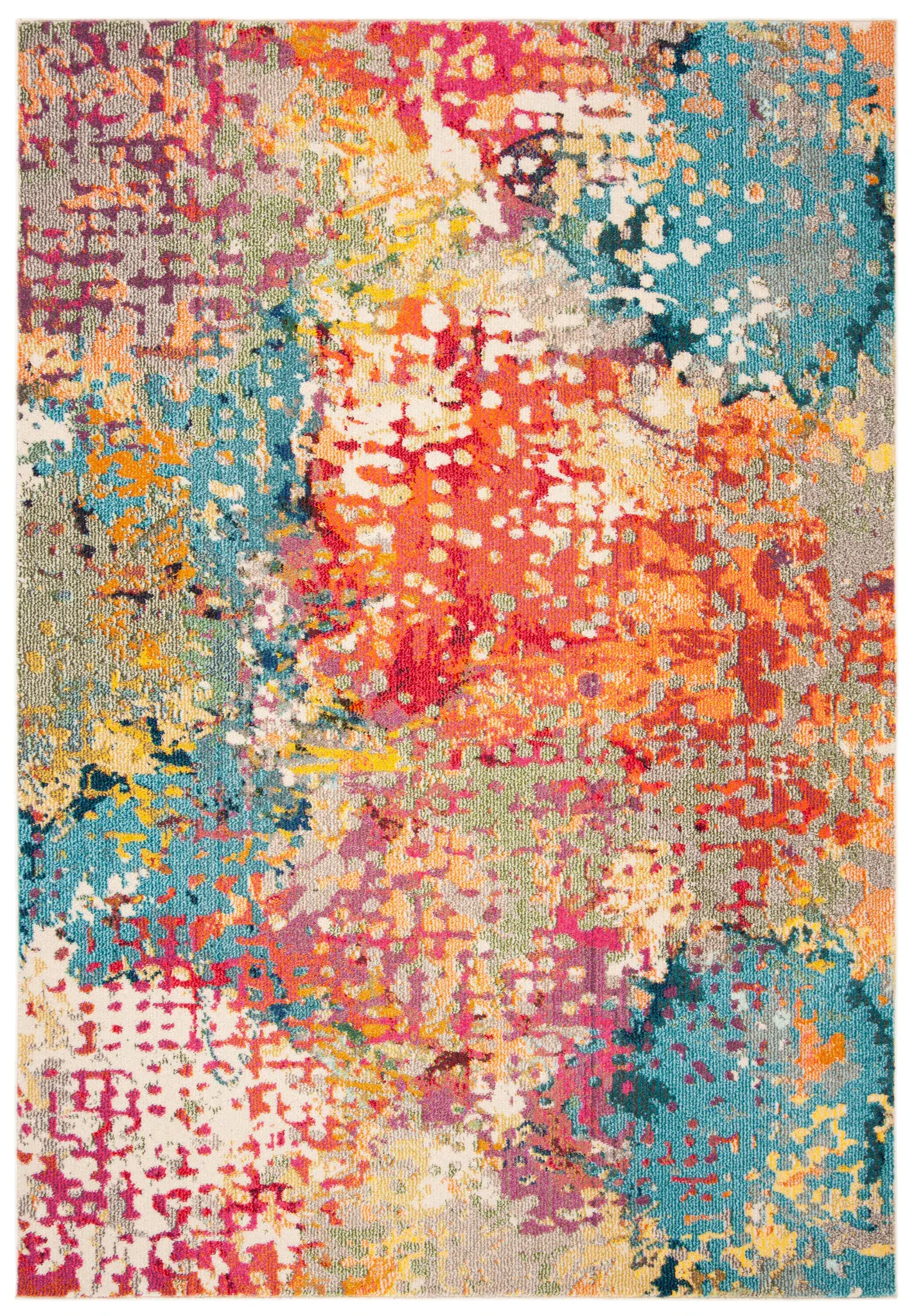 Madison Abstract Splatter Rug