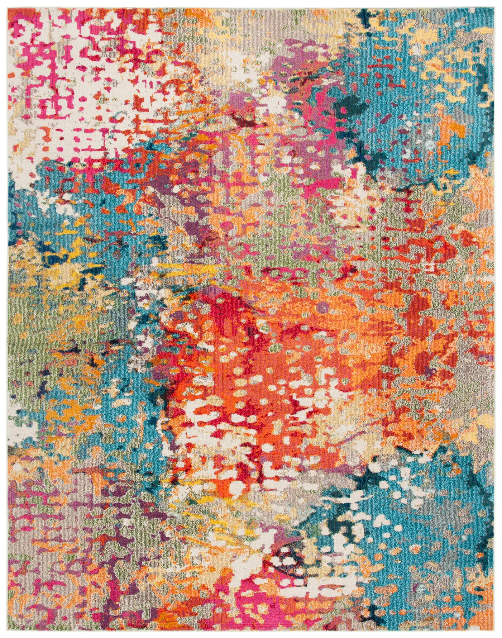 Madison Abstract Splatter Rug