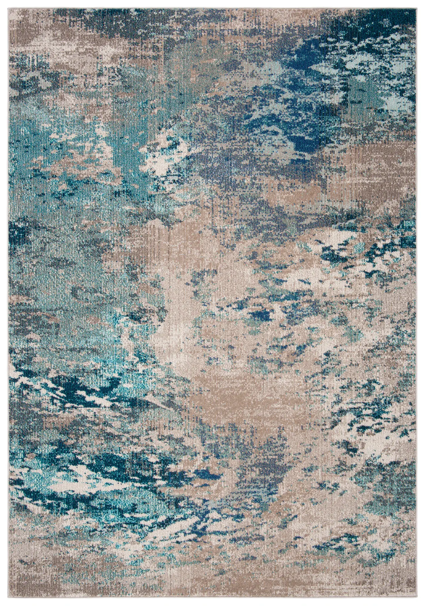 Madison Abstract Brushstroke Rug