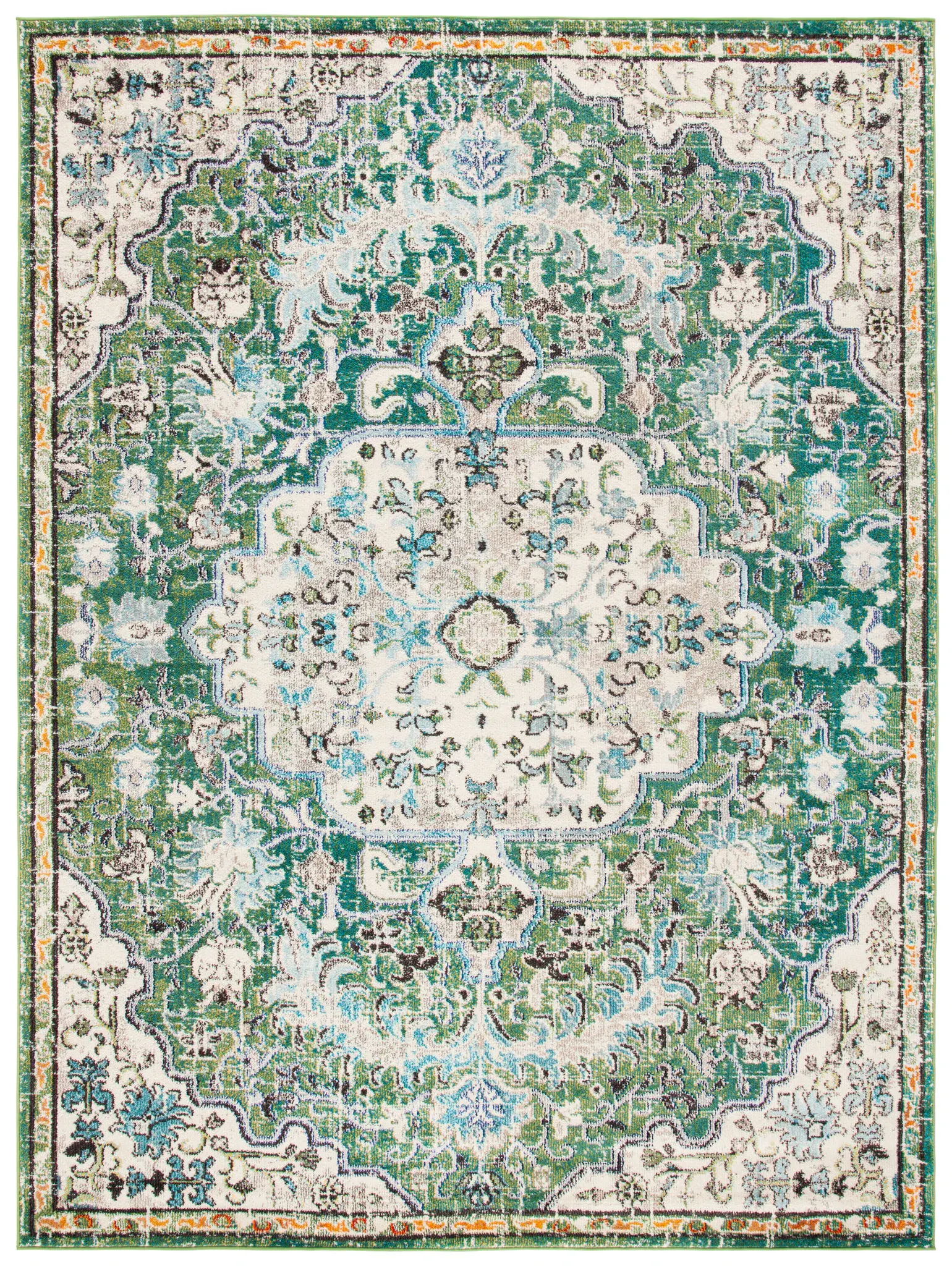 Madison Distressed Medallion Rug