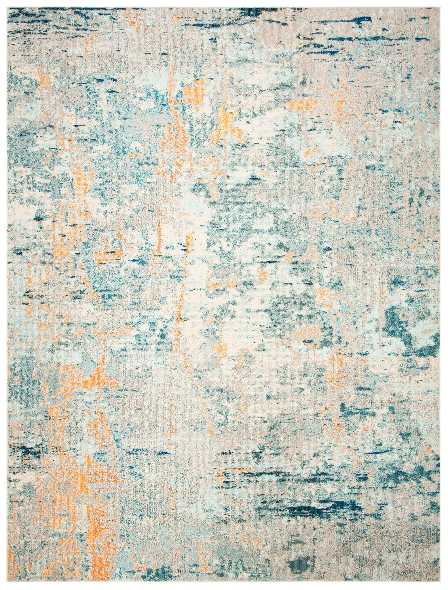 Madison Distressed Stippled Abstract Rug