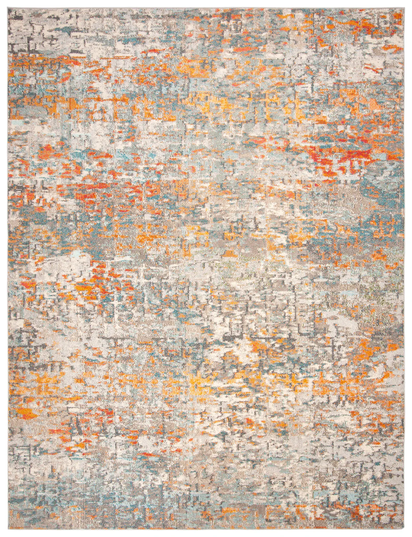 Madison Distressed Abstract Rug