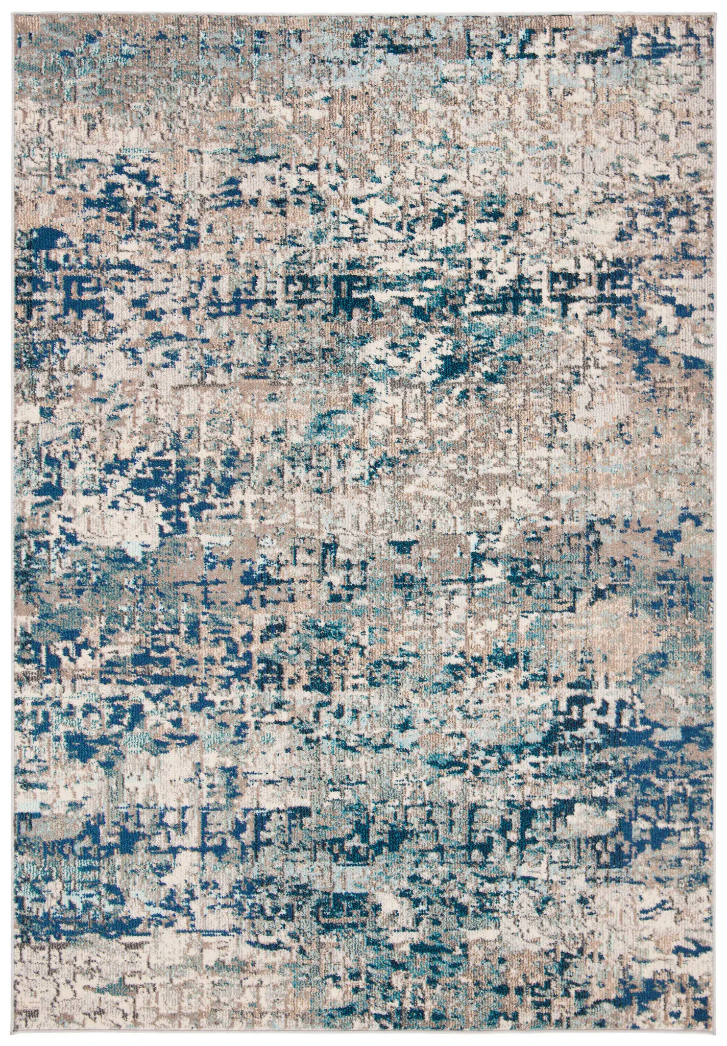 Madison Distressed Abstract Rug