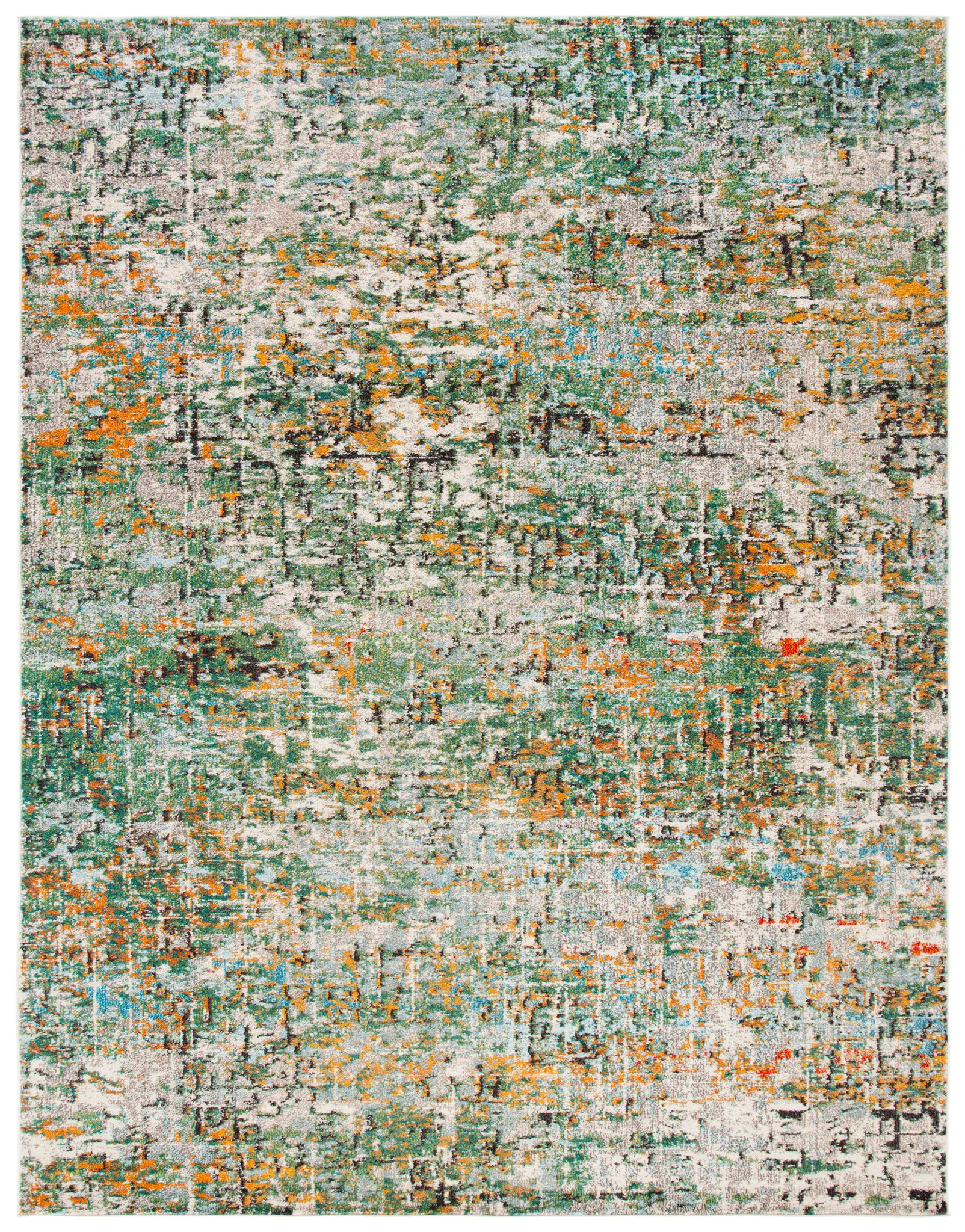 Madison Distressed Abstract Rug